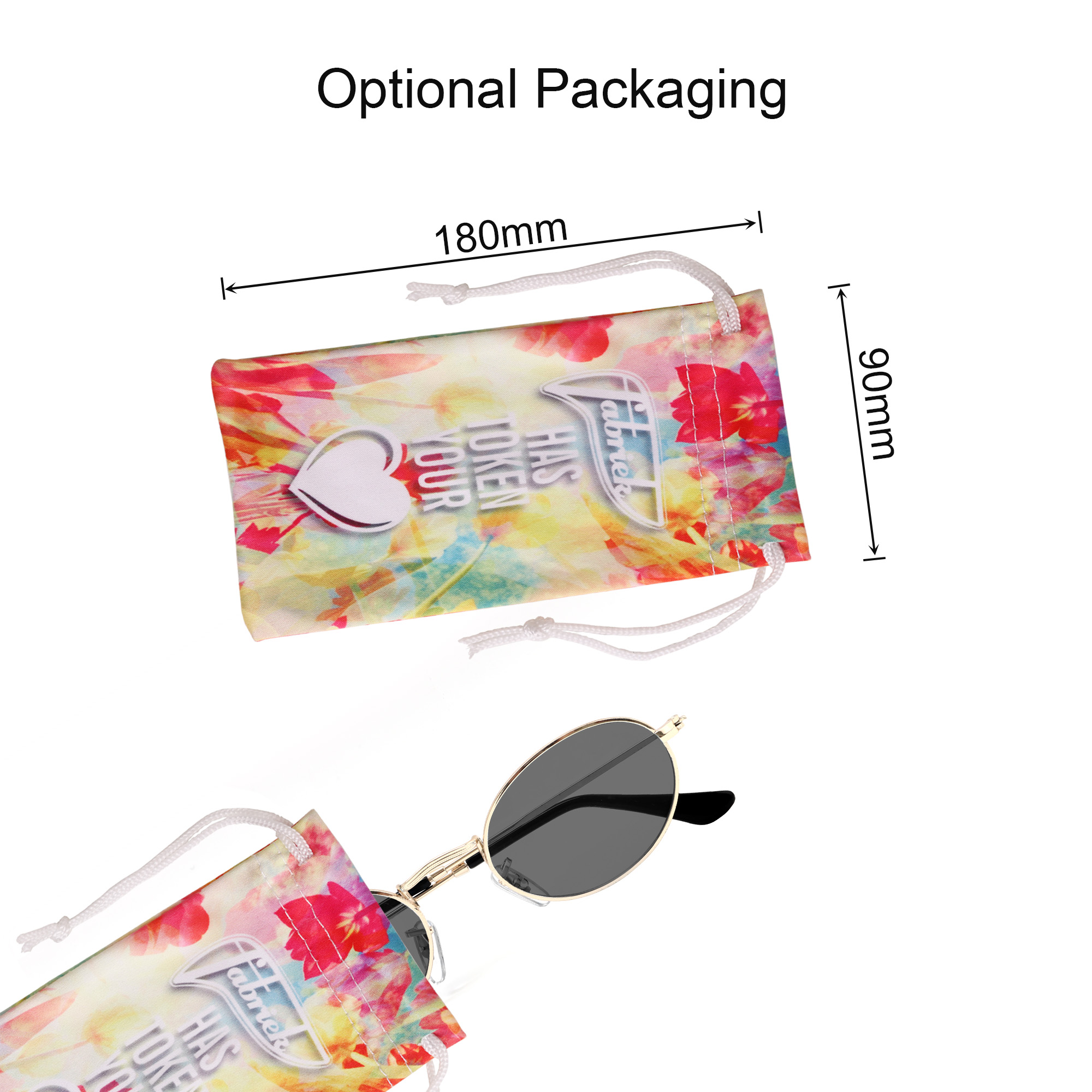 Oval Retro Sunglasses - Image 9