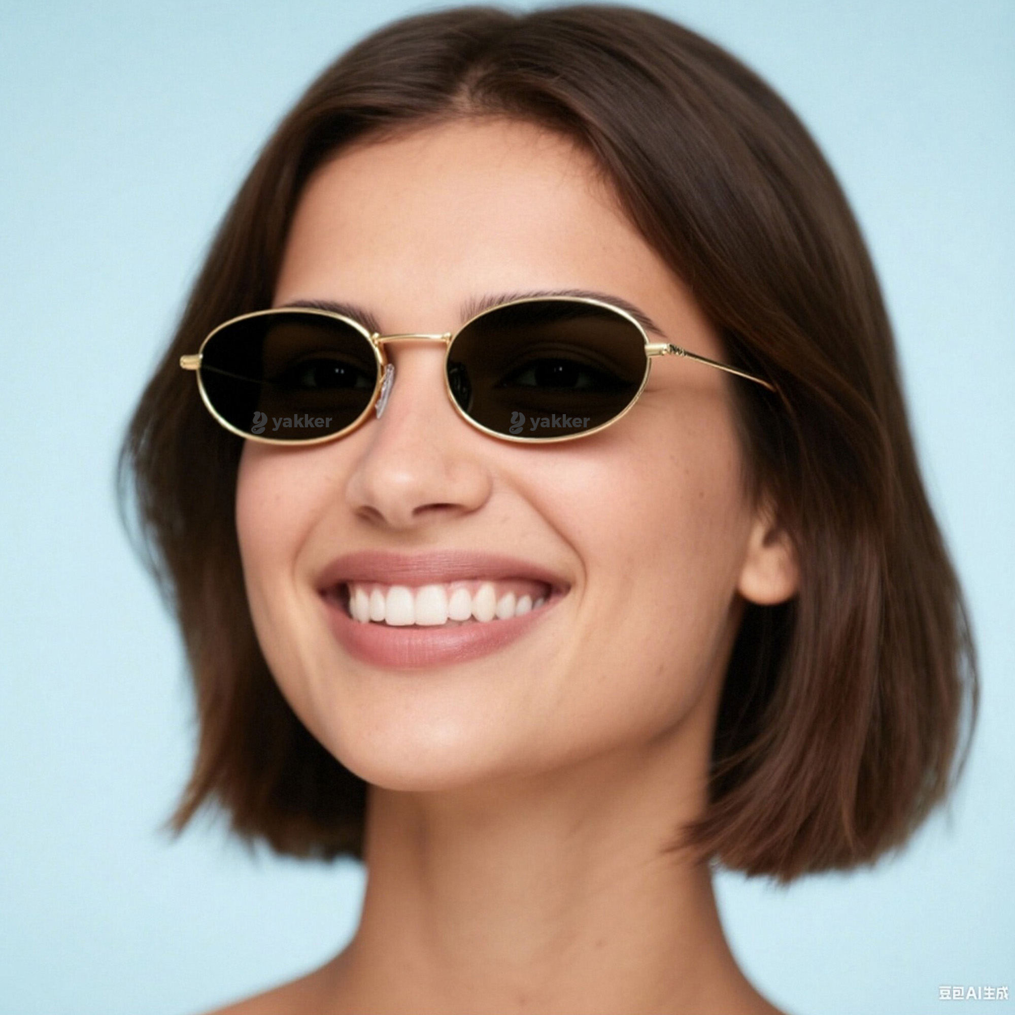 Oval Retro Sunglasses - Image 8