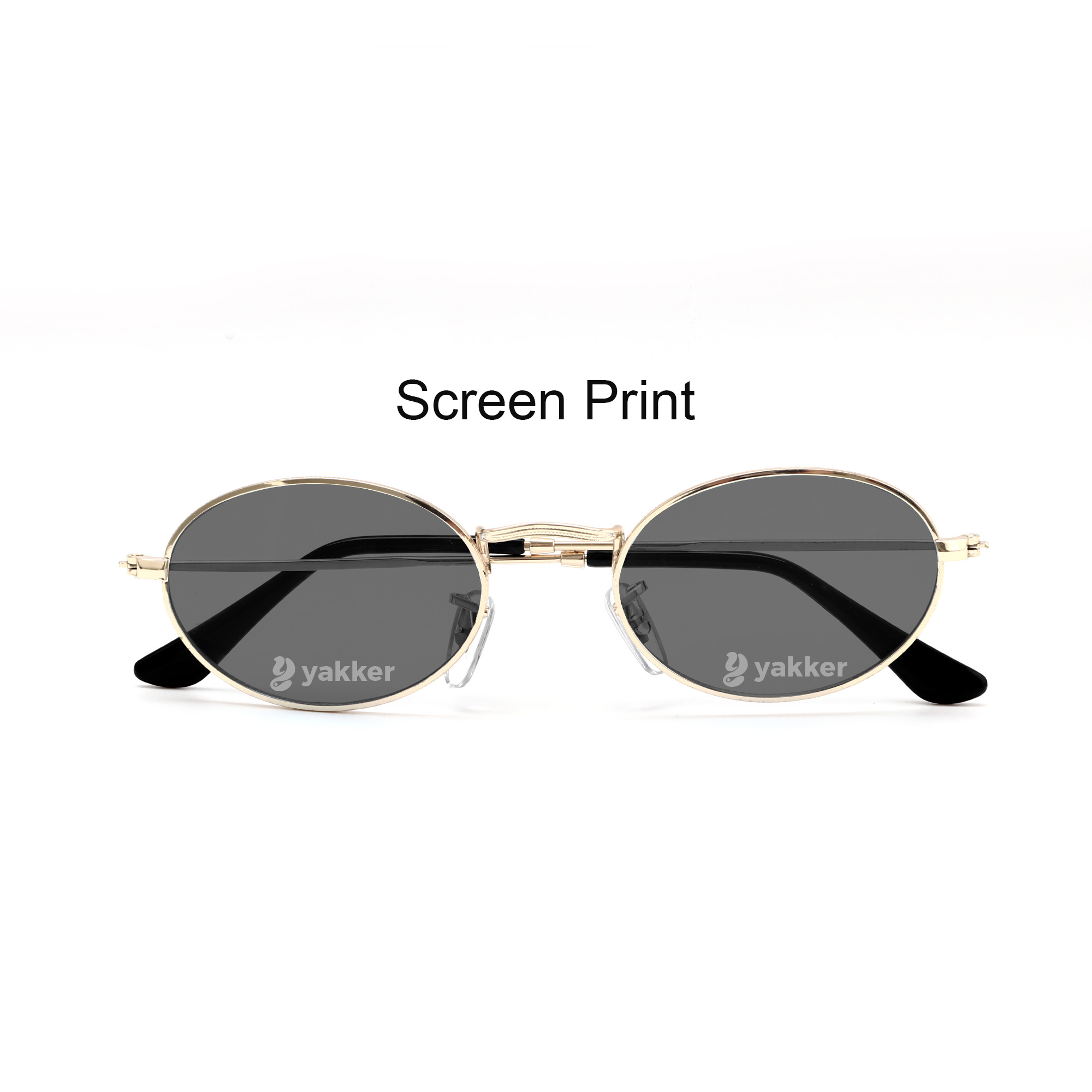 Oval Retro Sunglasses - Image 5