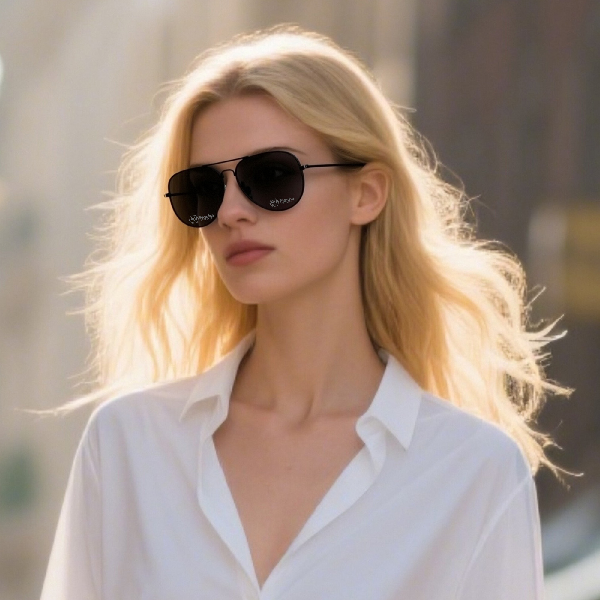 Classic Aviator Sunglasses - Image 8