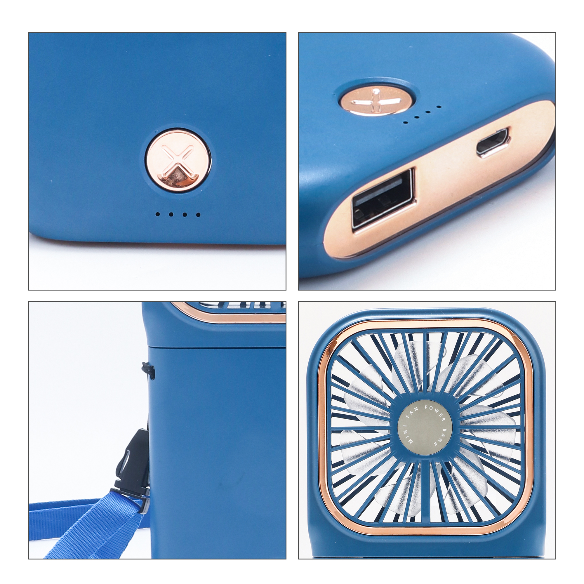 Folding Neck Fan With Phone Stand - Image 9