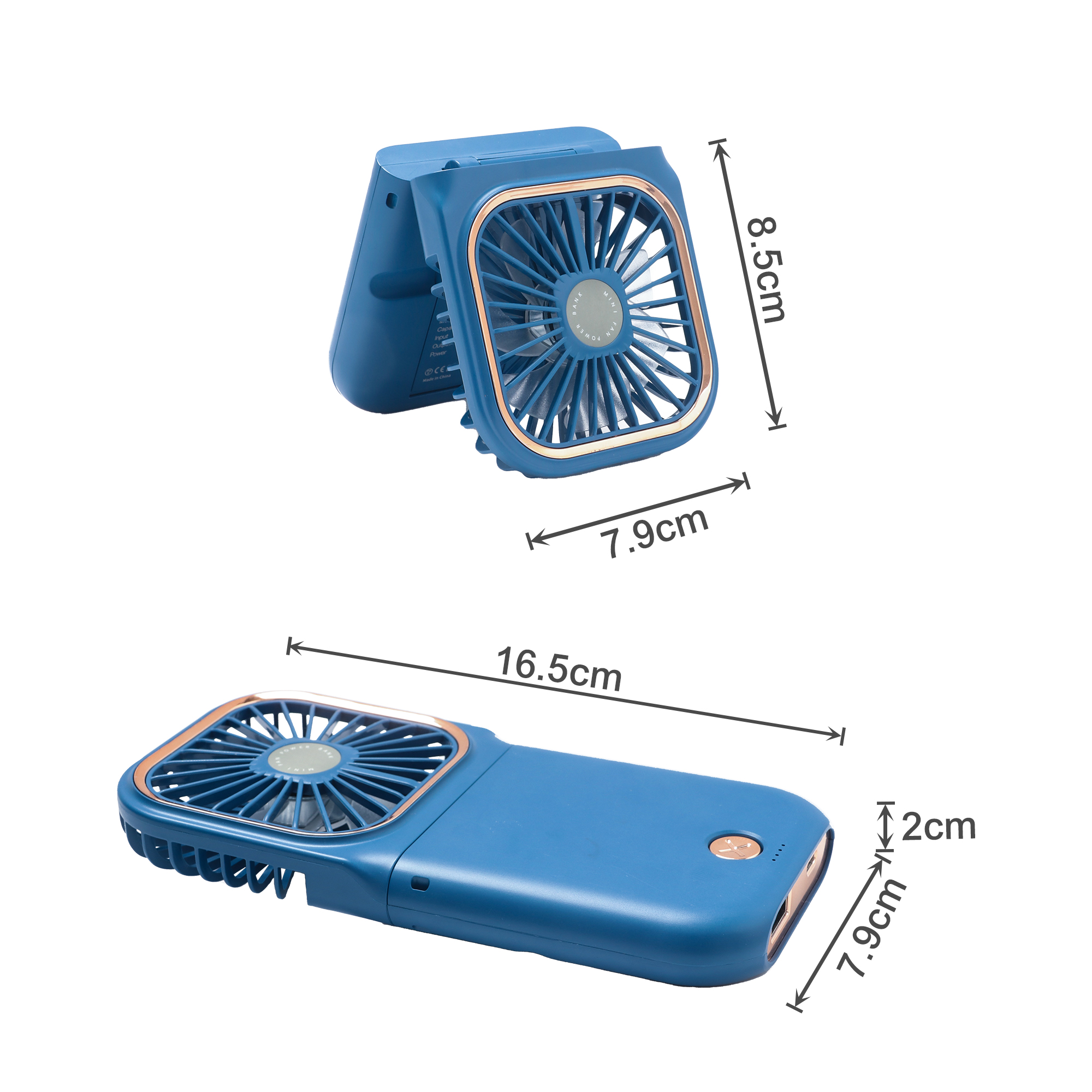 Folding Neck Fan With Phone Stand - Image 7