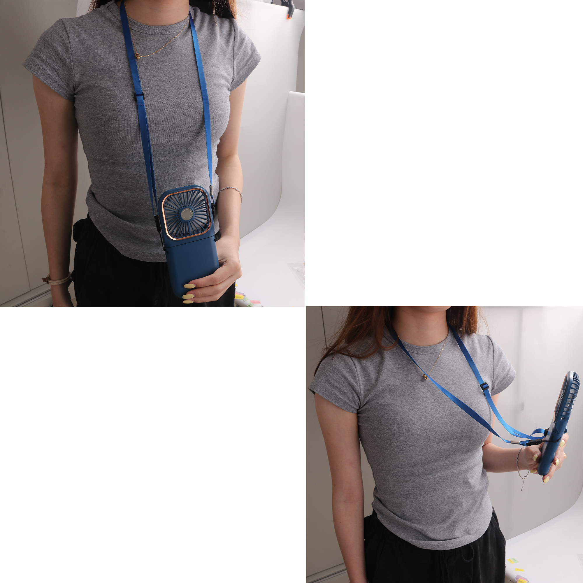 Folding Neck Fan With Phone Stand - Image 13