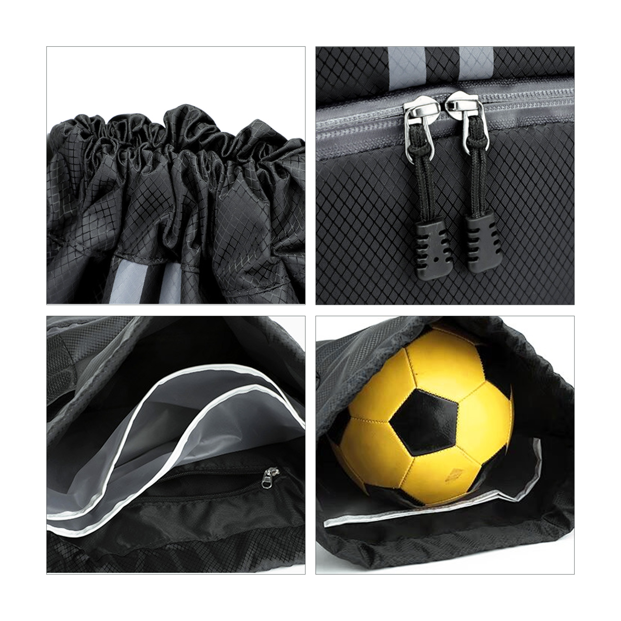 Wet And Dry Separation Drawstring Backpack - Image 11