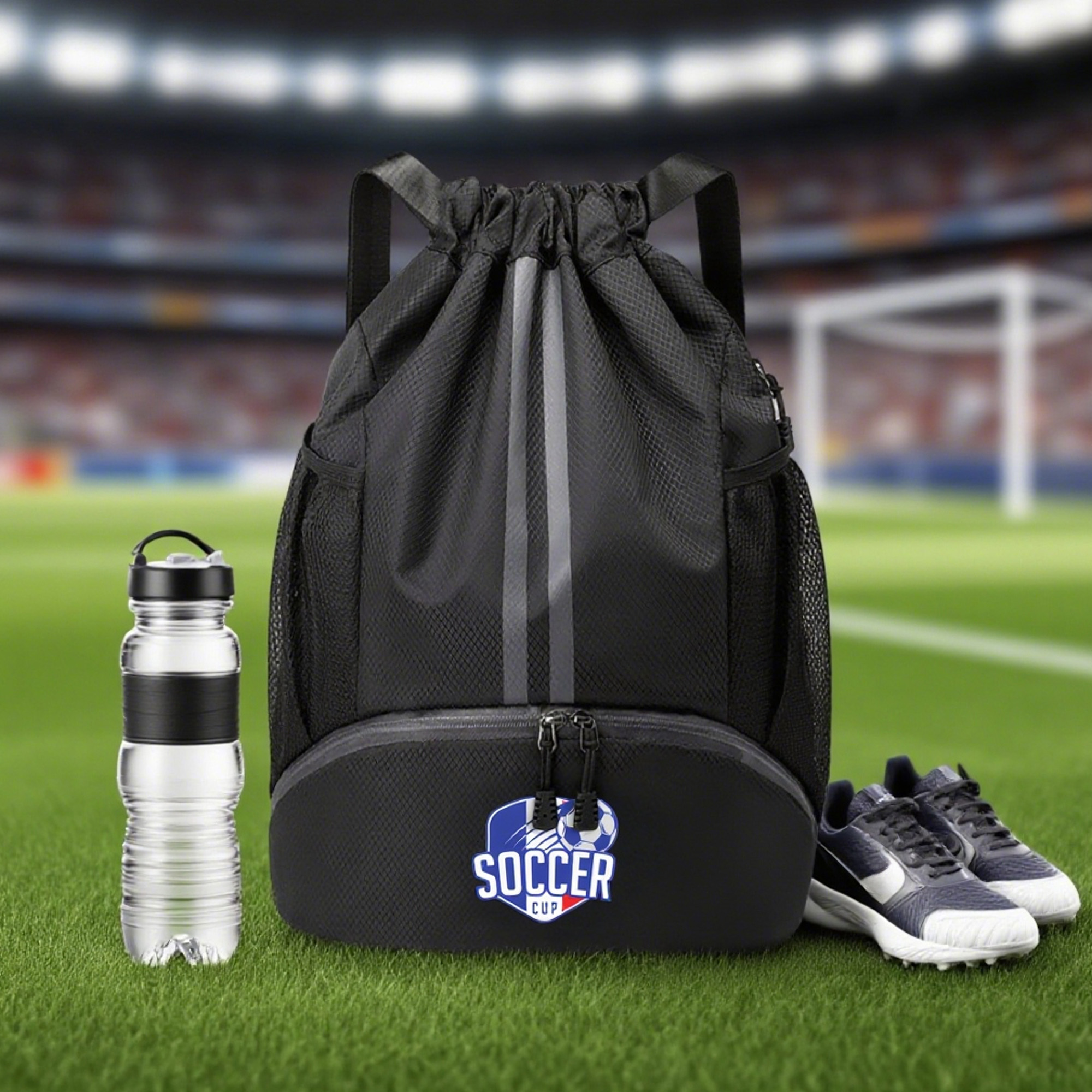 Wet And Dry Separation Drawstring Backpack - Image 12
