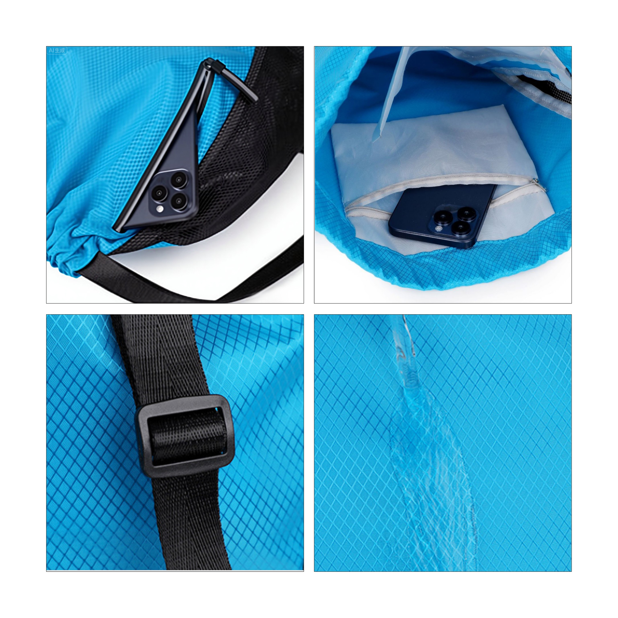 Sports Drawstring Backpack - Image 11