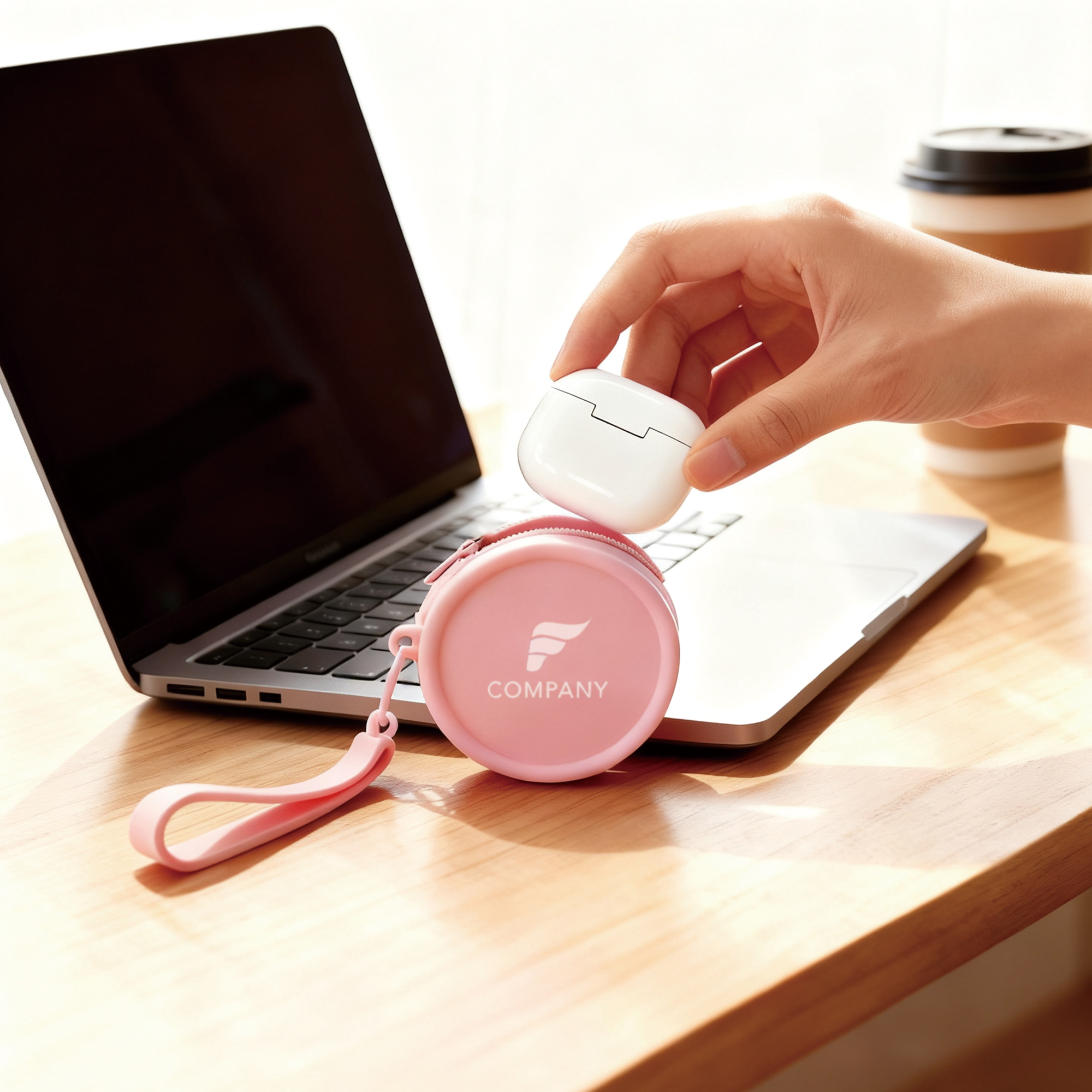 Round Silicone Coin Pouch - Image 9