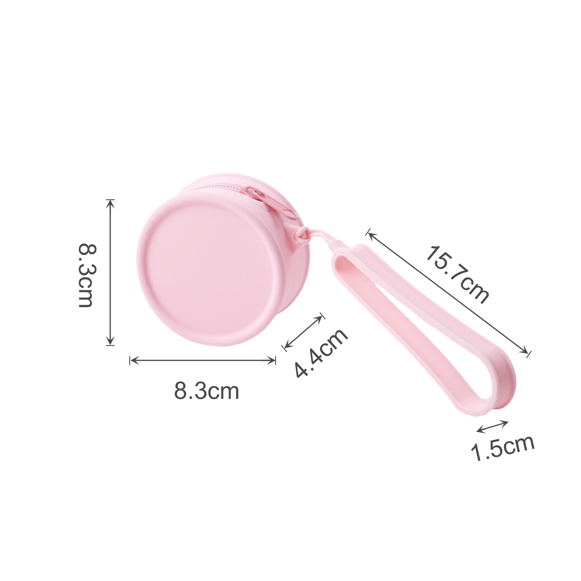 Round Silicone Coin Pouch - Image 6