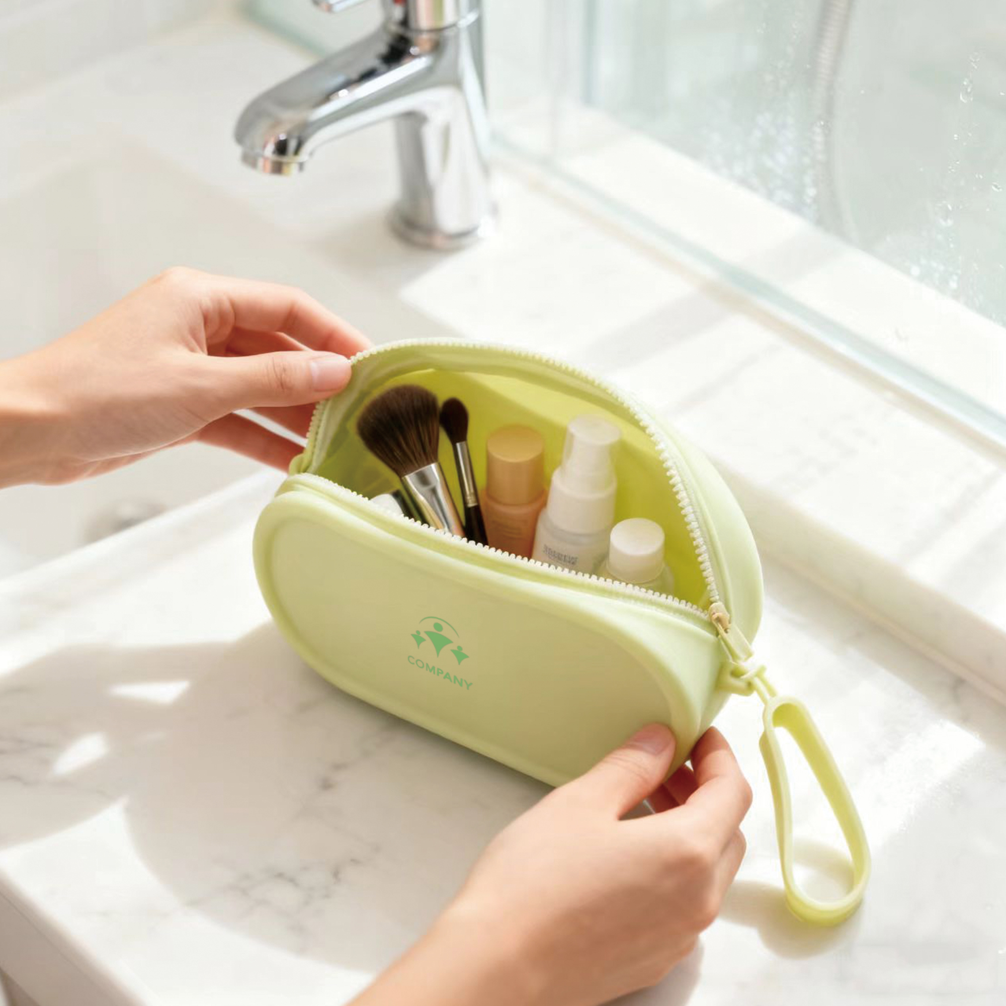 Round Silicone Storage Bag - Image 9
