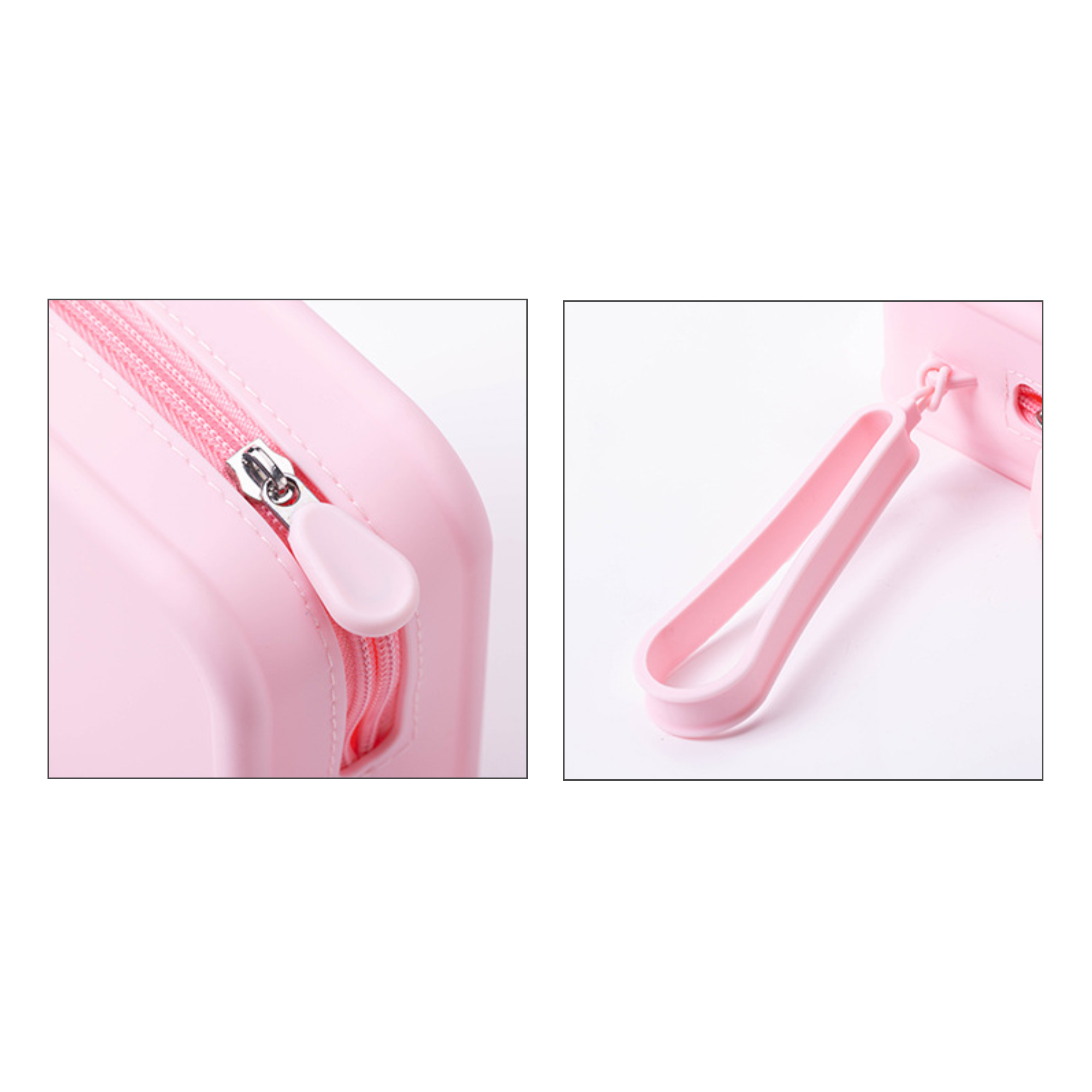 Silicone Square Cosmetic Bag - Image 8