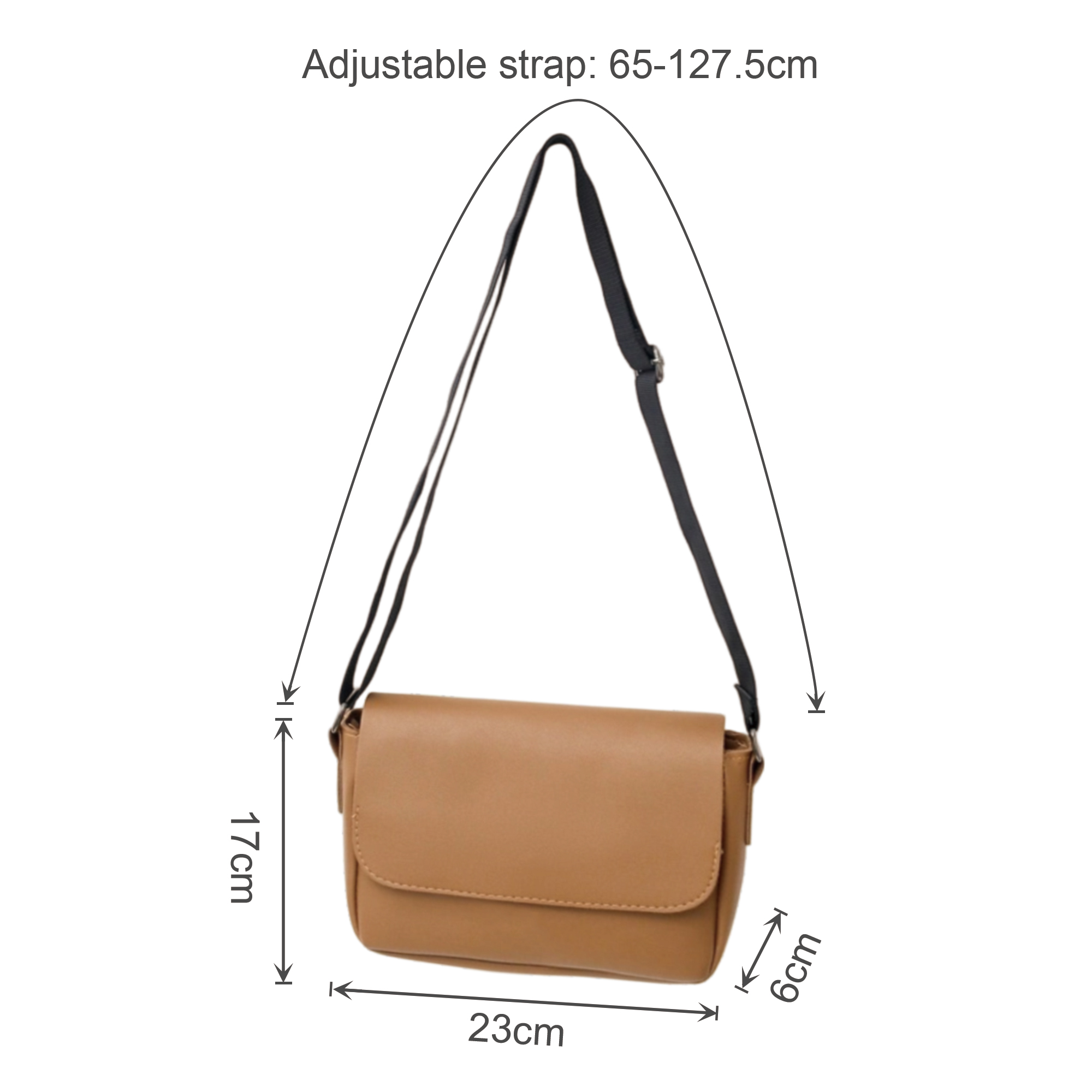 Polyurethane Shoulder Bag - Image 6