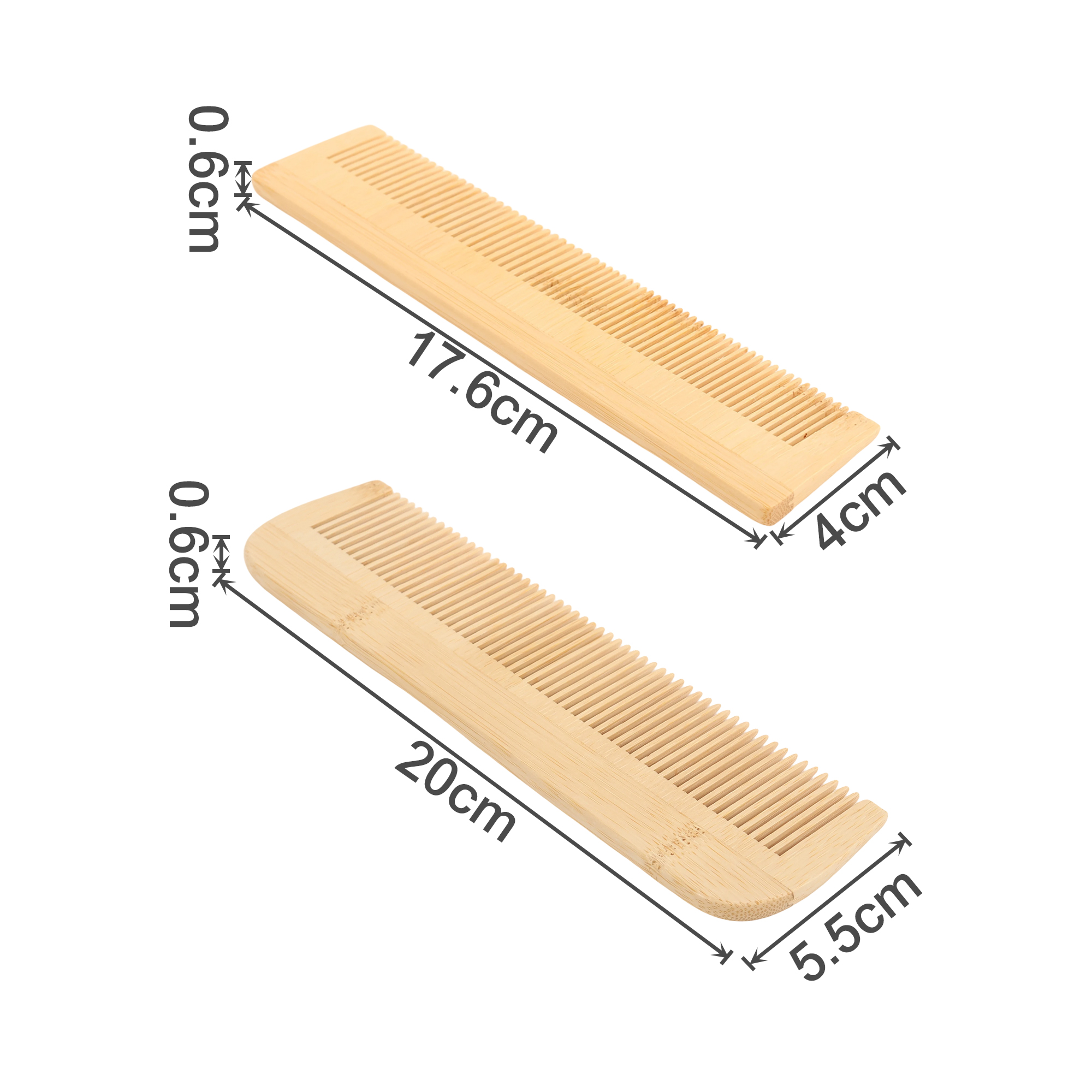 Fine-Tooth Bamboo Comb - Image 4
