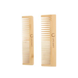 Blended-Tooth Bamboo Comb