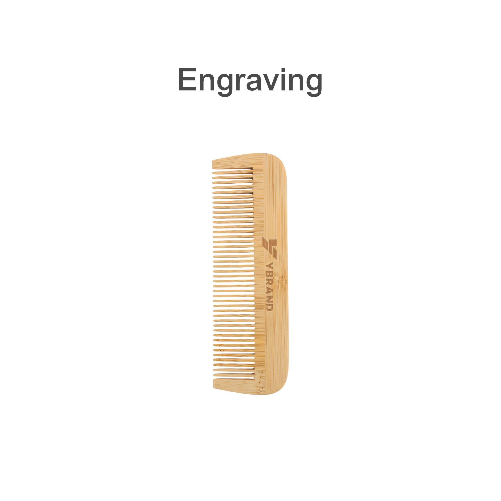 Fine-Tooth Bamboo Small Comb - Image 3