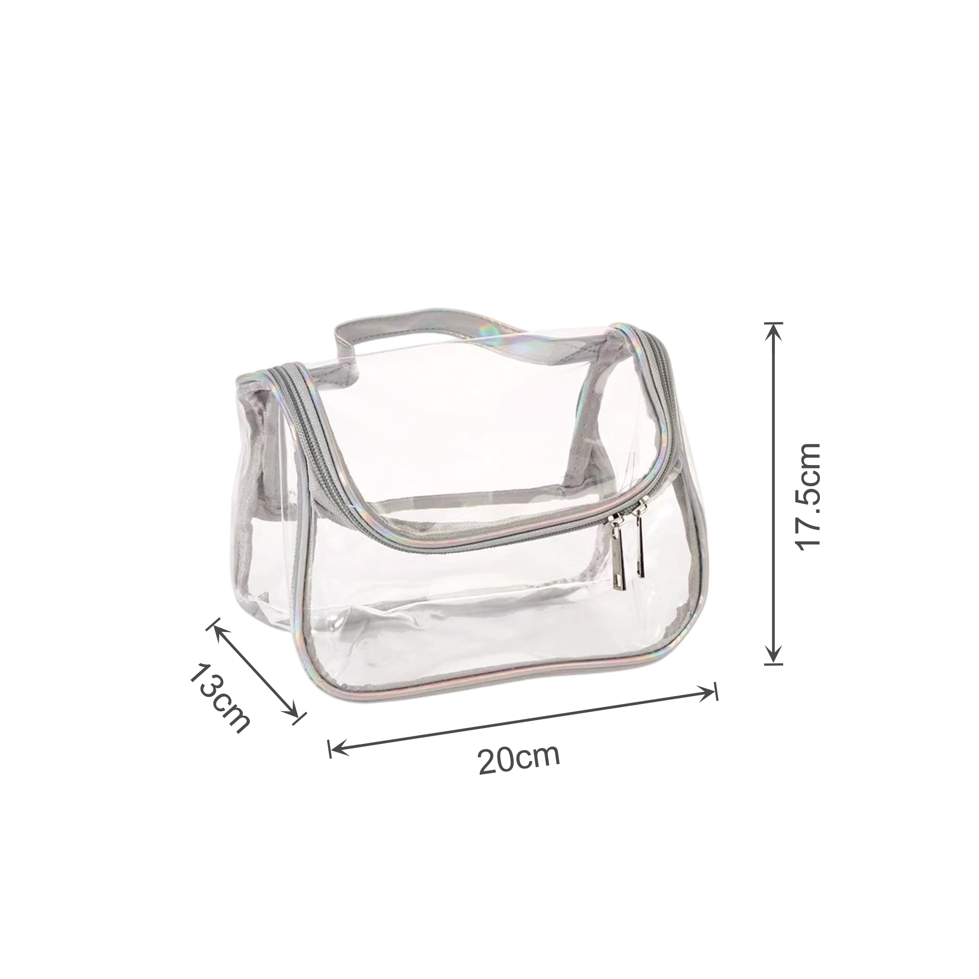 Waterproof Transparent Cosmetic Bag - Image 4