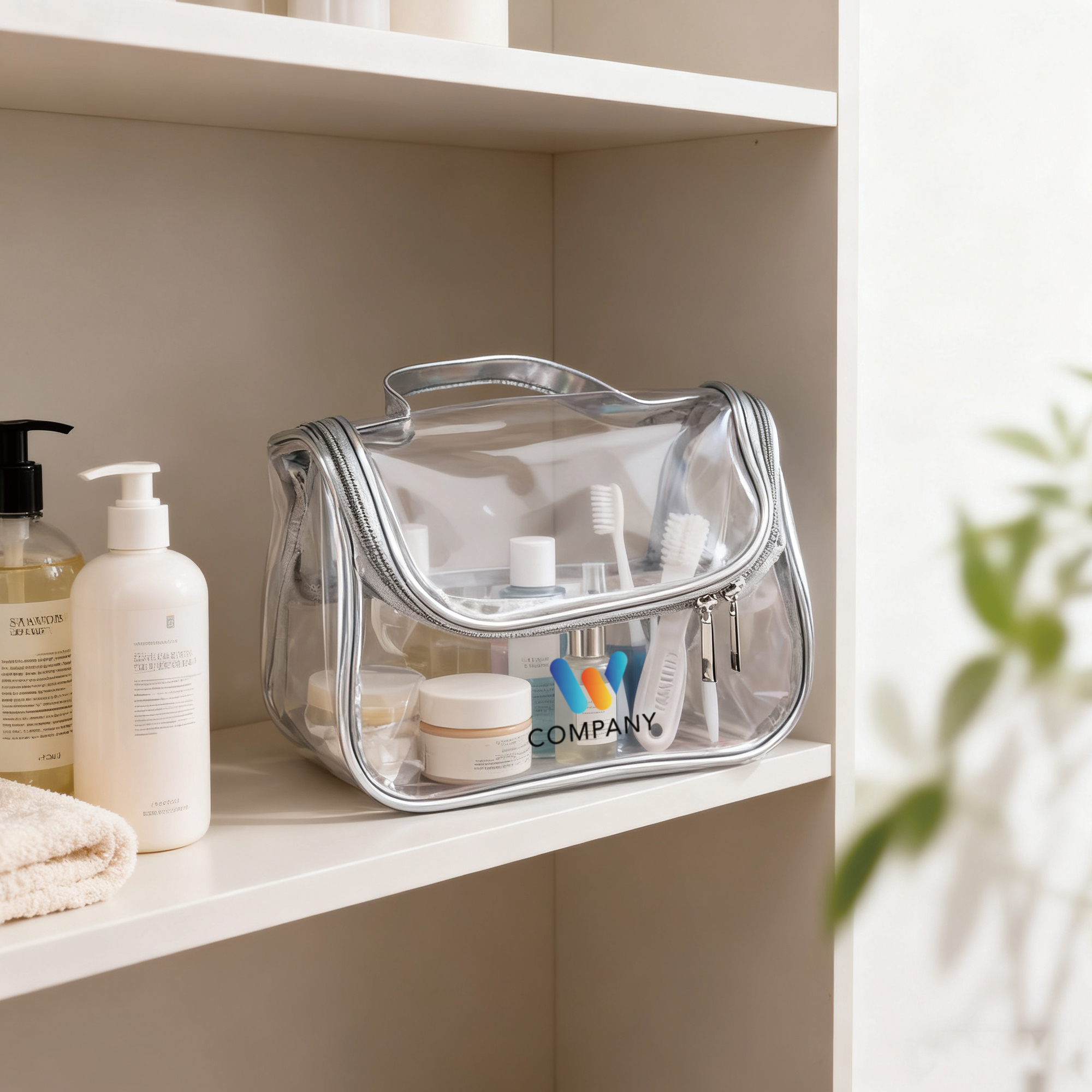 Waterproof Transparent Cosmetic Bag - Image 7