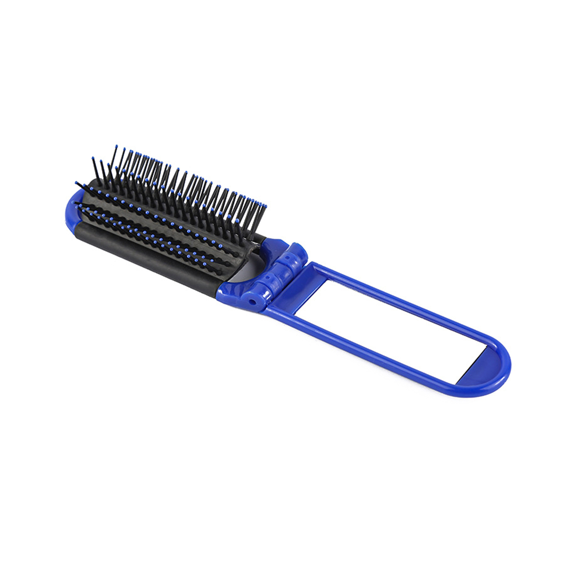 Folding Hair Brush With Mirror - Image 3