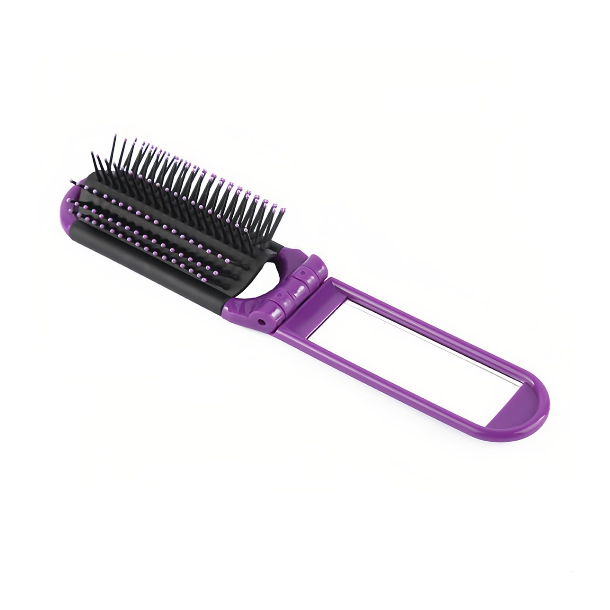 Folding Hair Brush With Mirror - Image 7