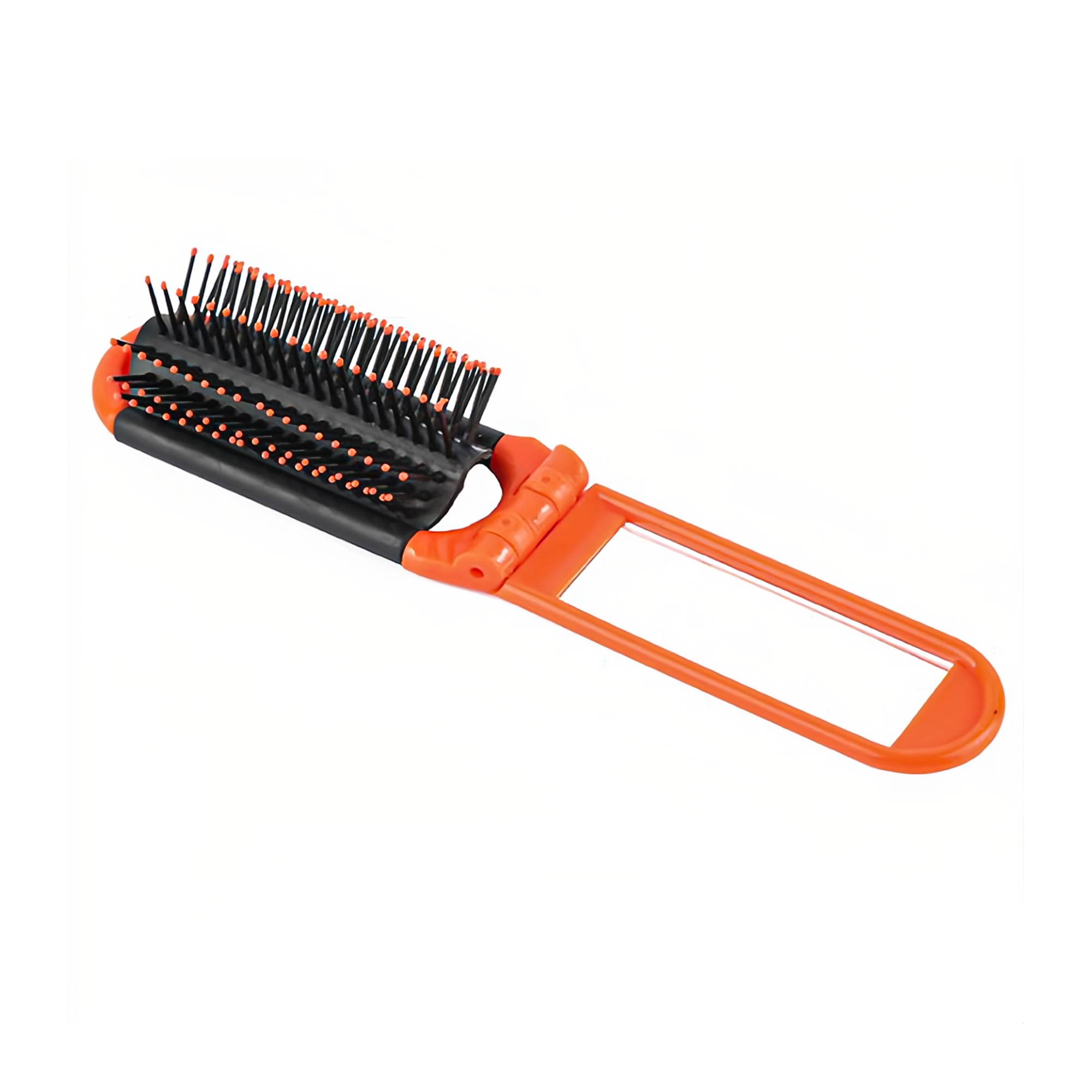 Folding Hair Brush With Mirror - Image 5