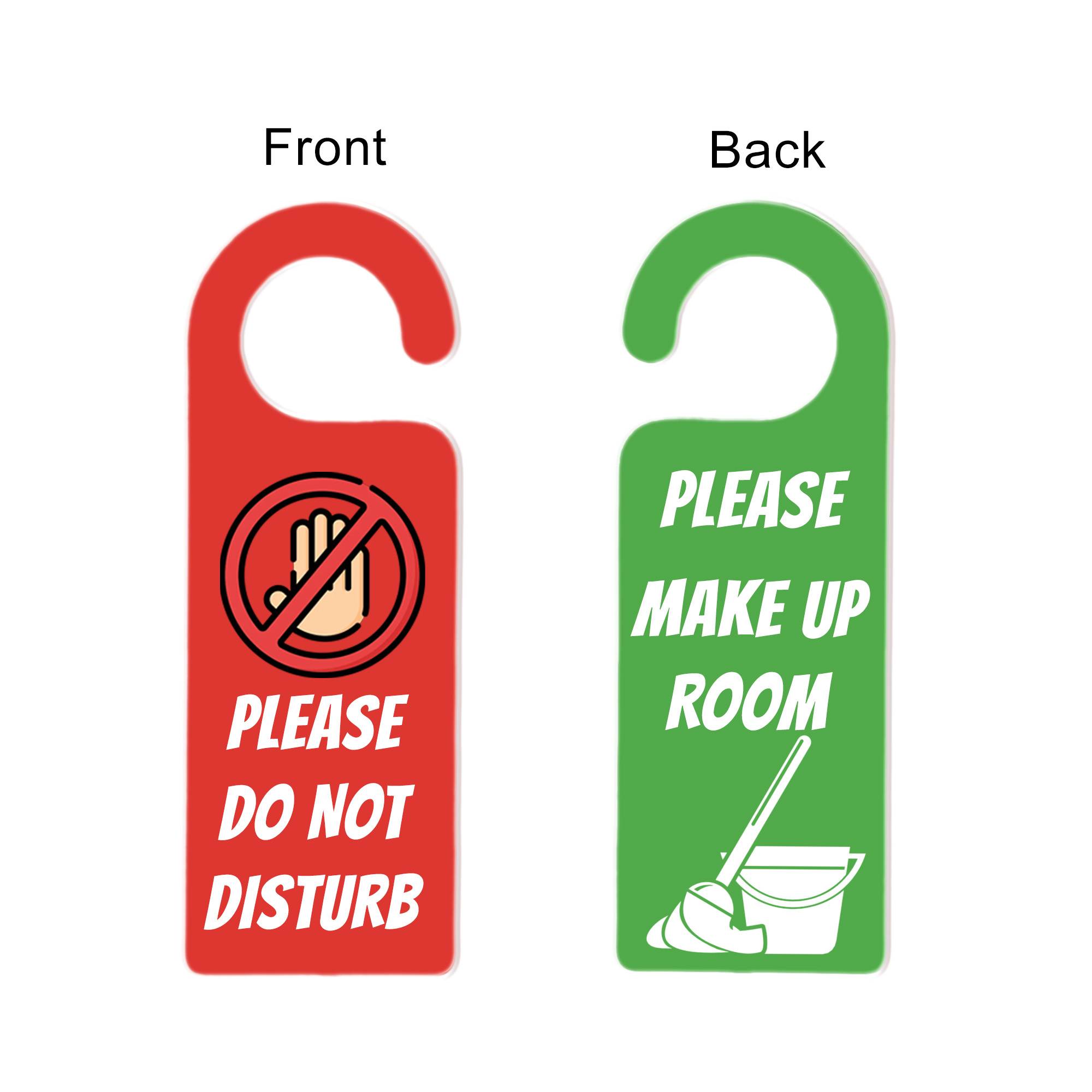 Custom Shape Acrylic Door Hanger - Image 11