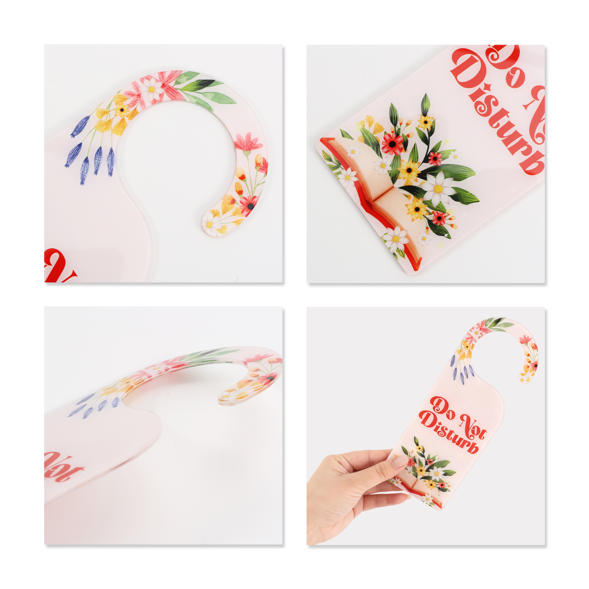 Custom Shape Acrylic Door Hanger - Image 12