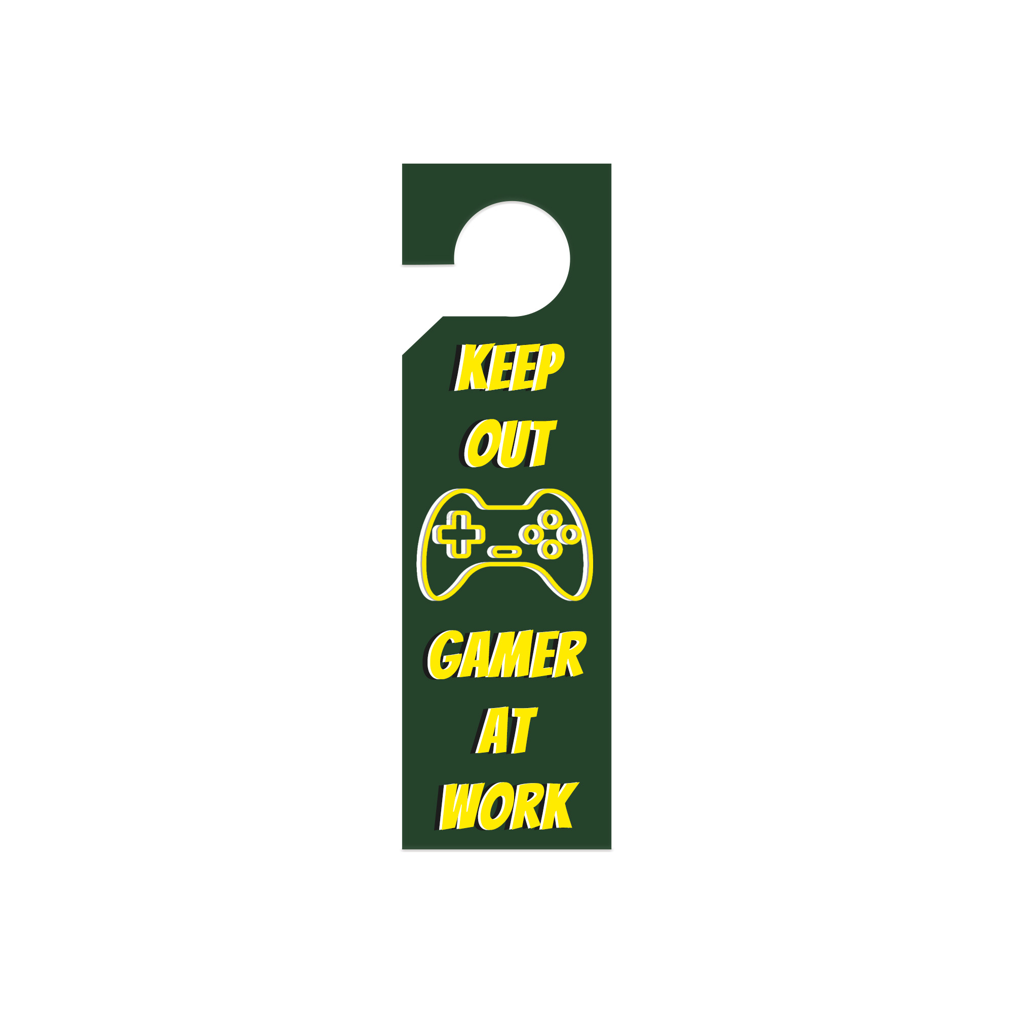Custom Shape PVC Door Hanger - Image 3
