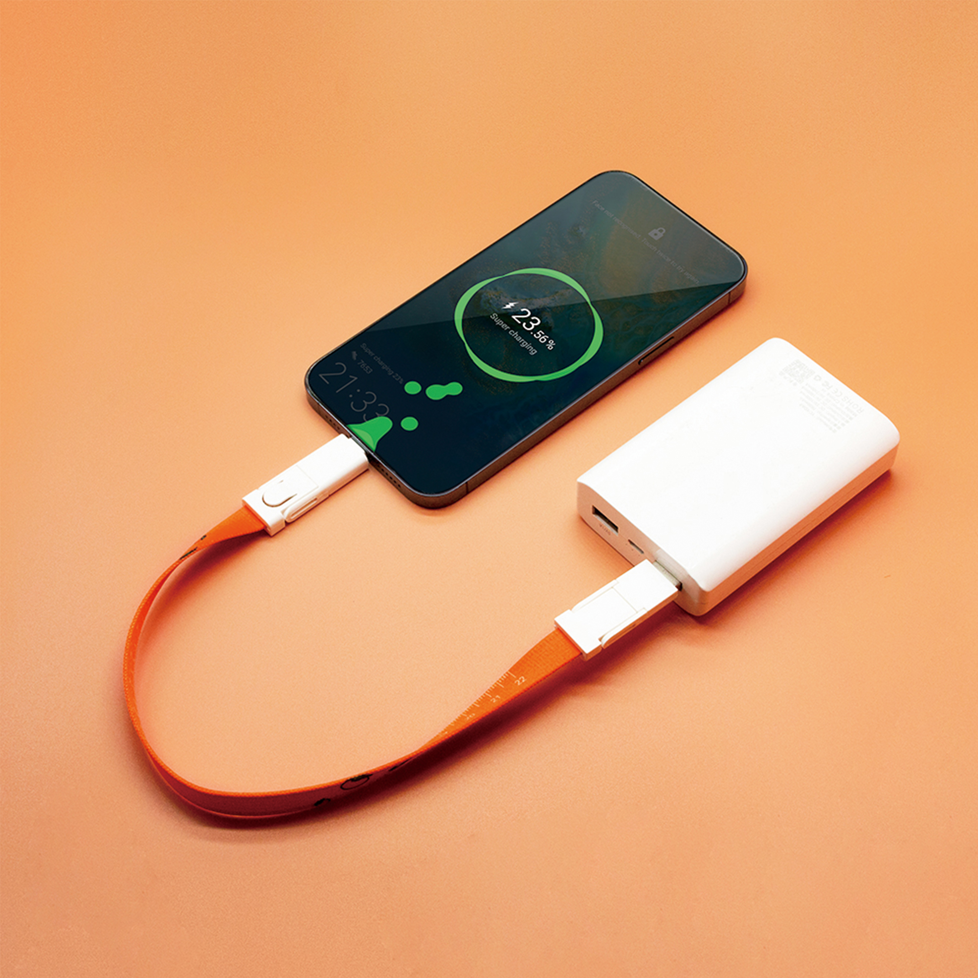60W 6-in-1 Charging Cable Strap - Image 6