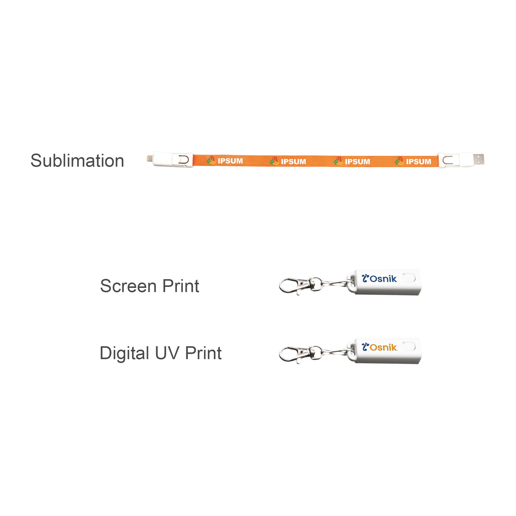 60W 6-in-1 Charging Cable Strap - Image 4