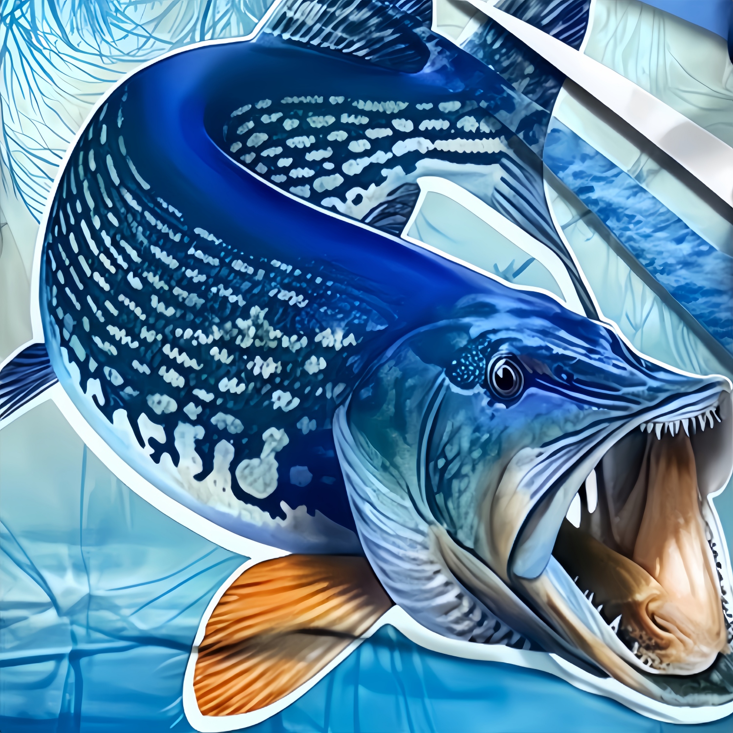 Men's Polyester Spandex Ice Silk Sublimated Sun Protection Fishing T-shirt - Image 4