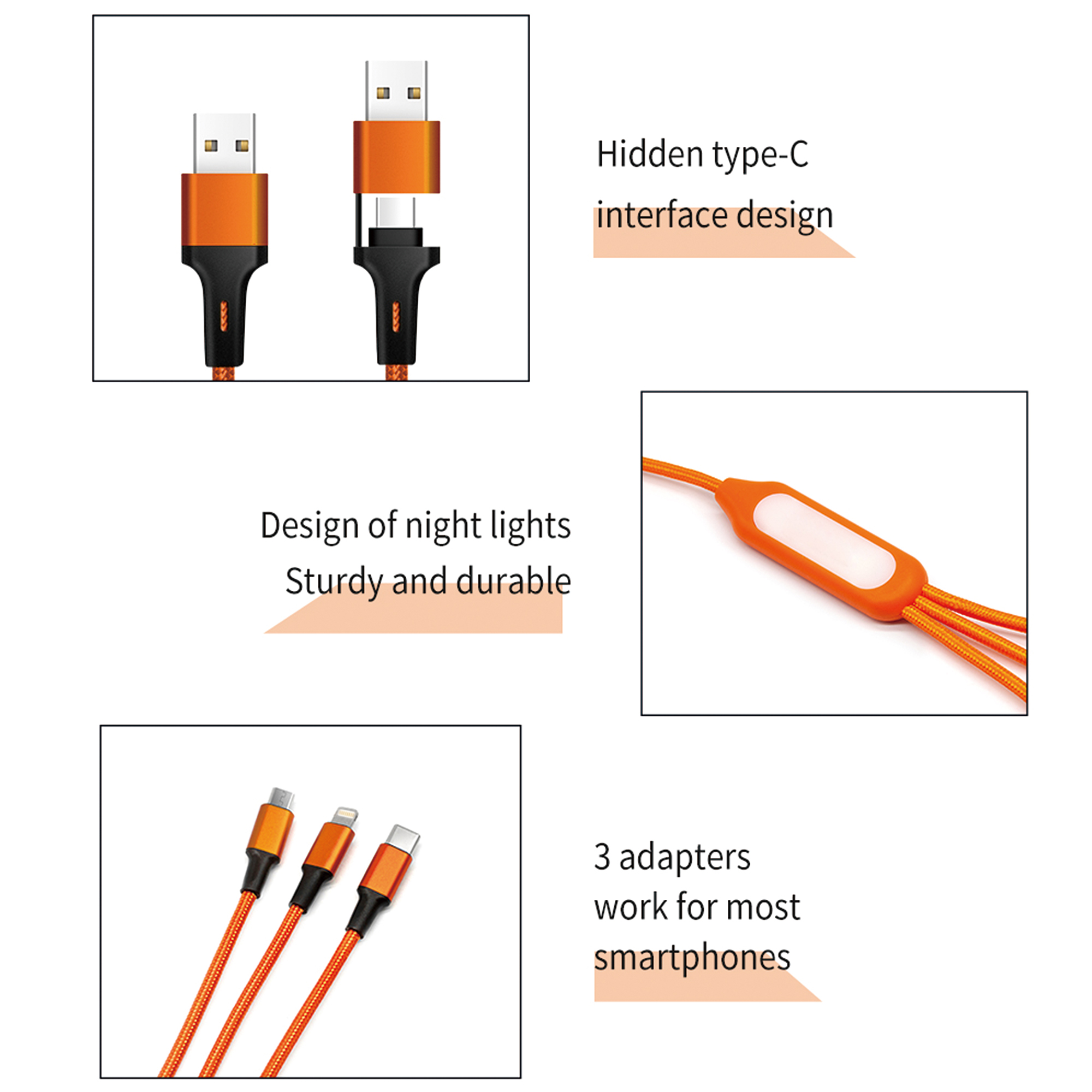 6-in-1 Night Light Charging Cable - Image 9