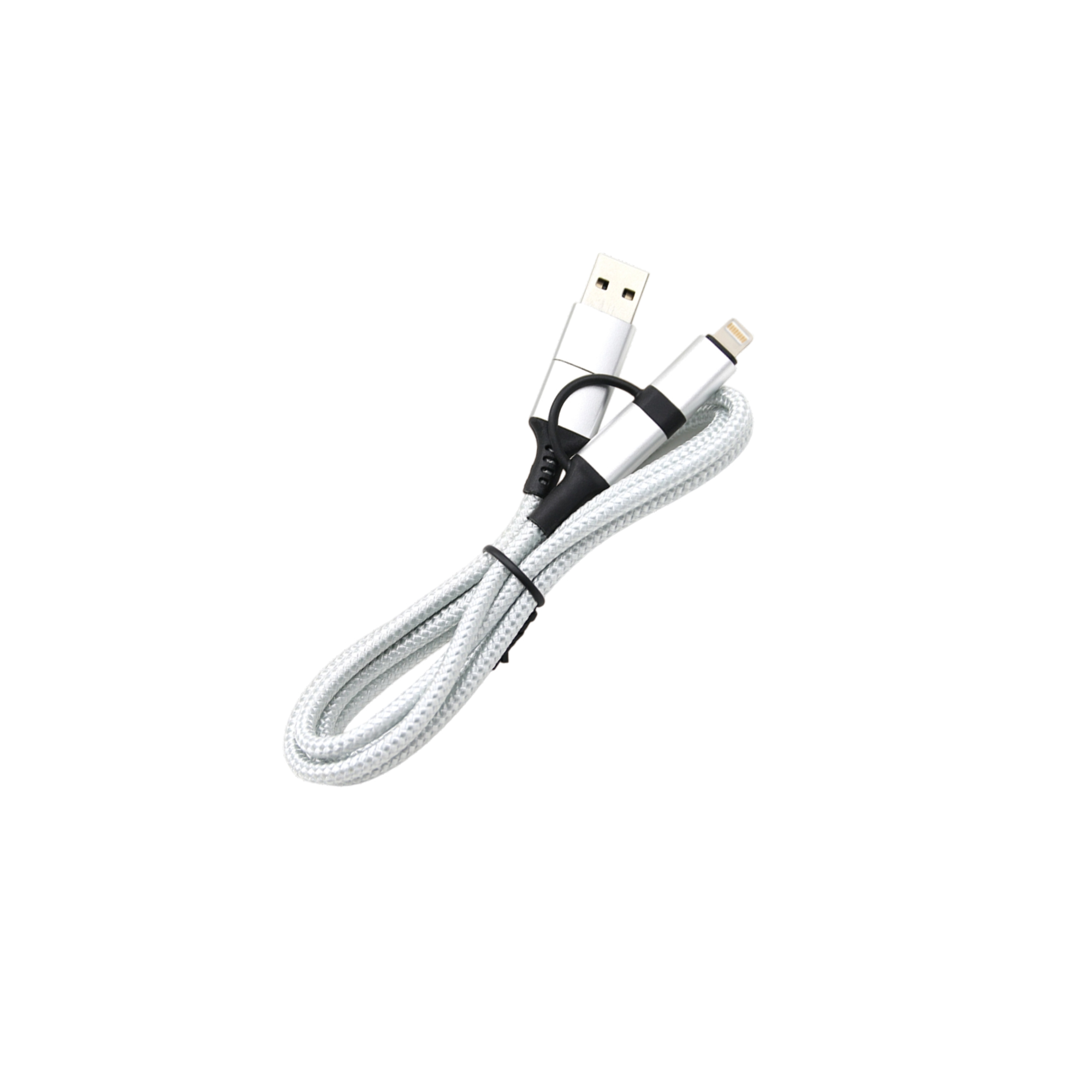 60W Long 4-in-1 Braided Charging Cable - Image 3
