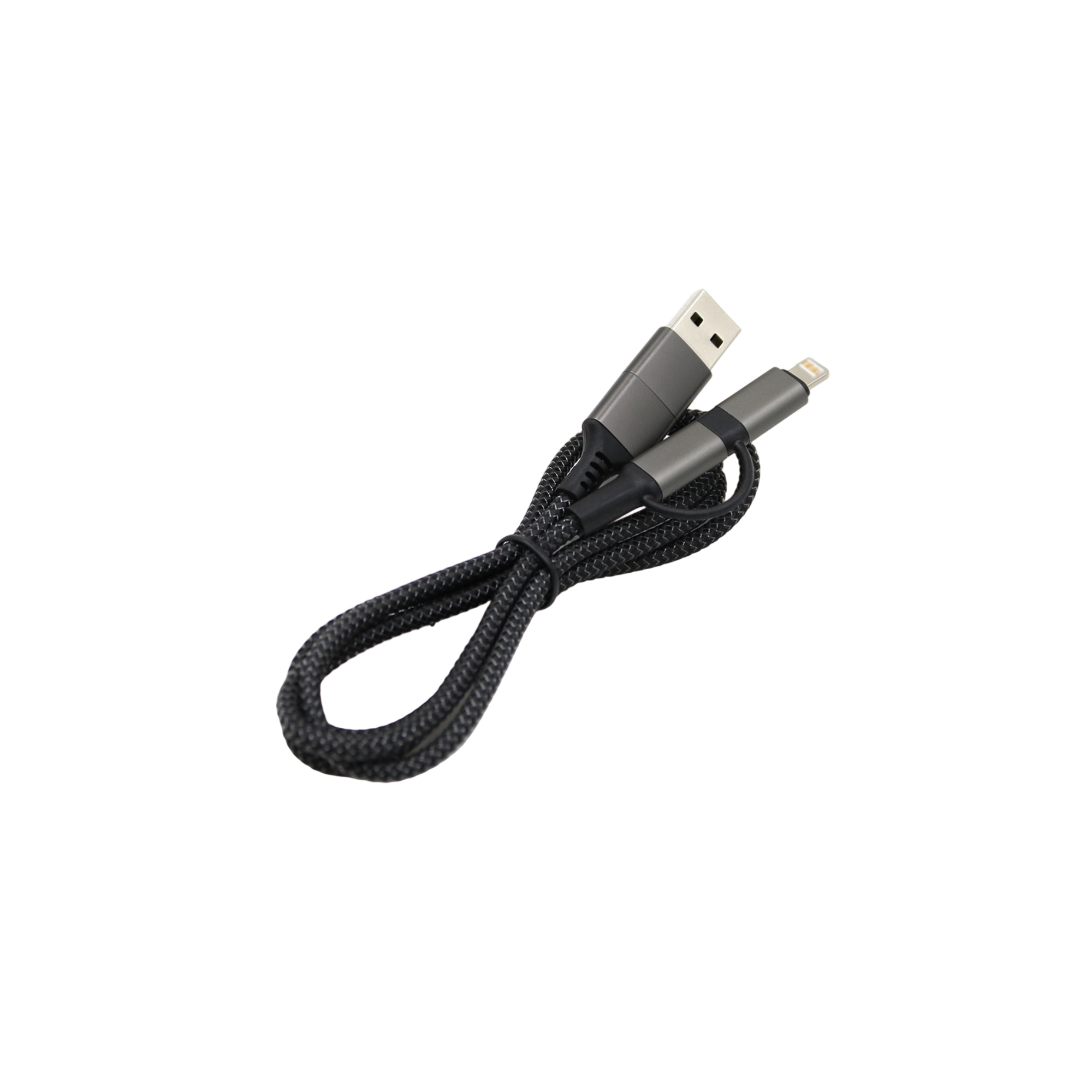 60W Long 4-in-1 Braided Charging Cable - Image 2