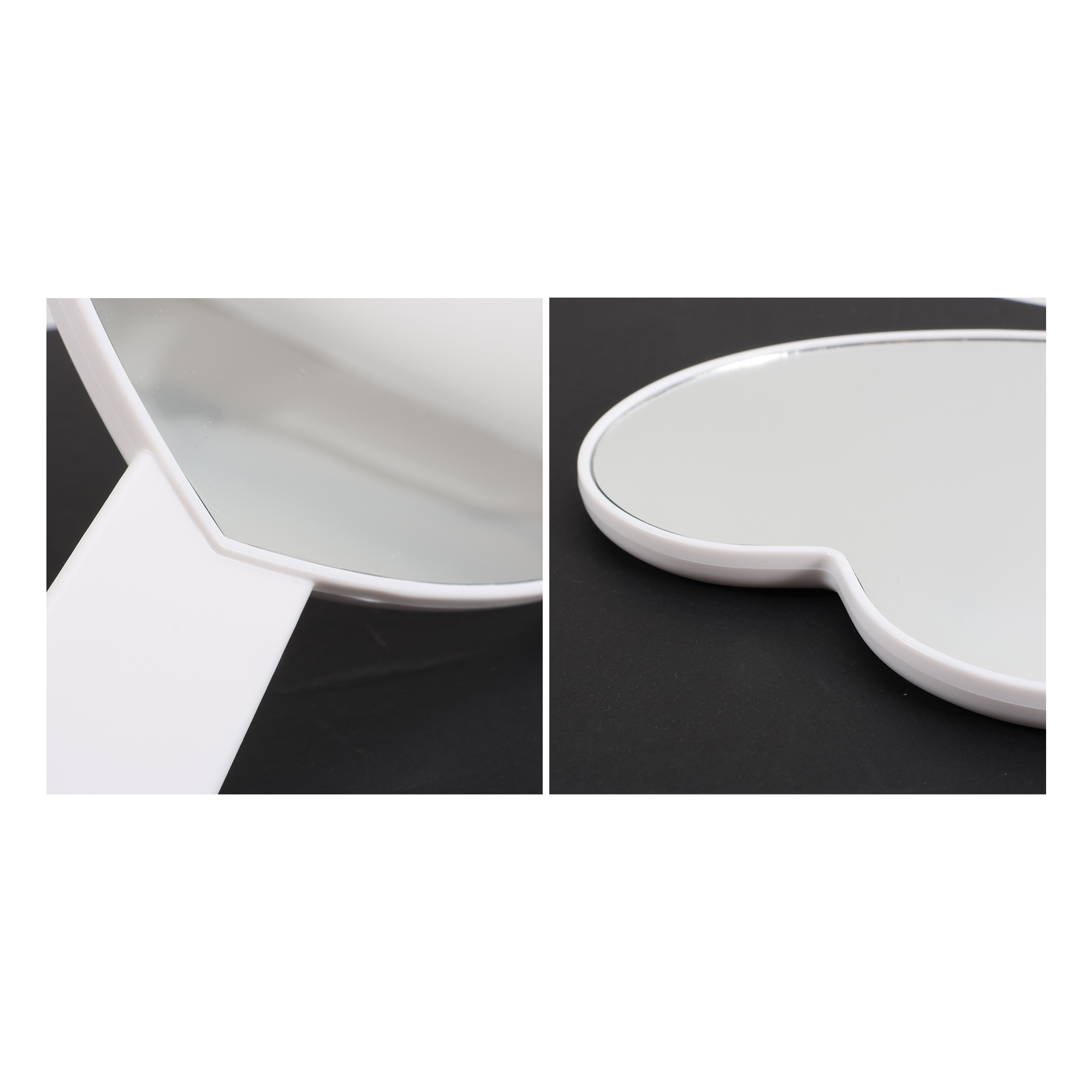 Heart-Shaped Handheld Mirror with Handle - Image 10
