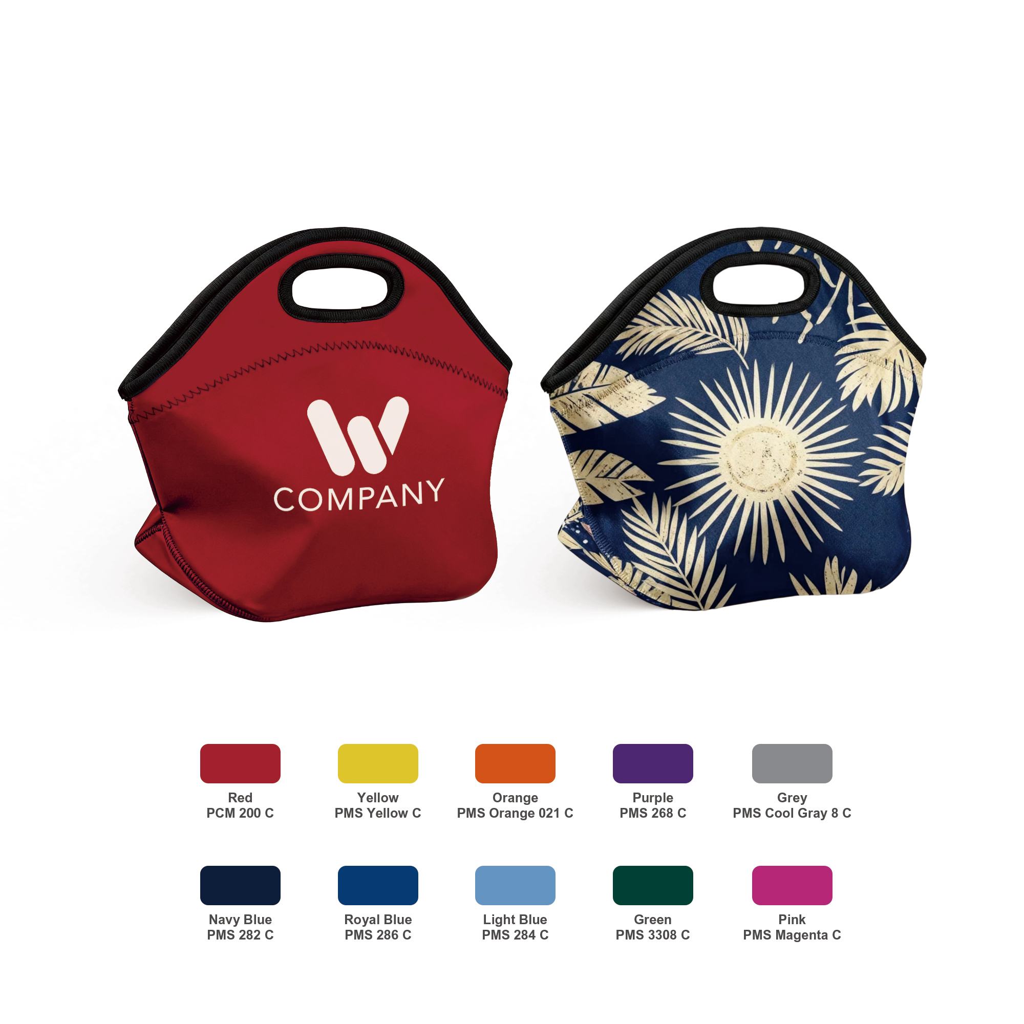 Custom Soft Neoprene Lunch Bag