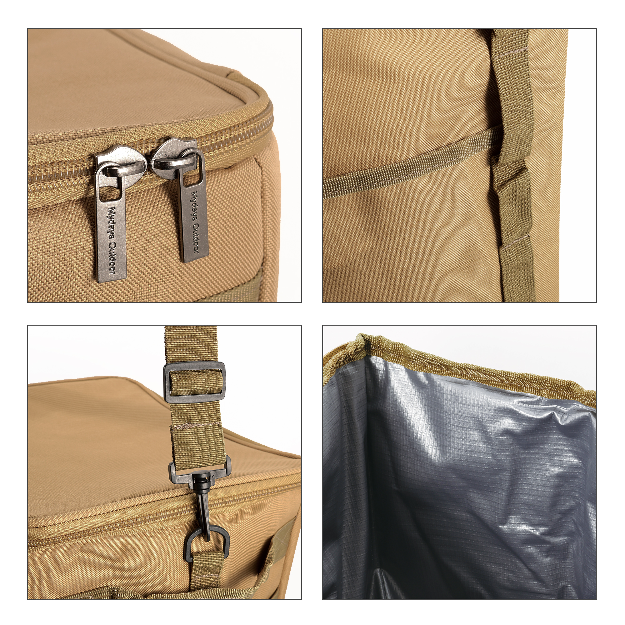 40L Foldable Insulated Cooler Bag - Image 5