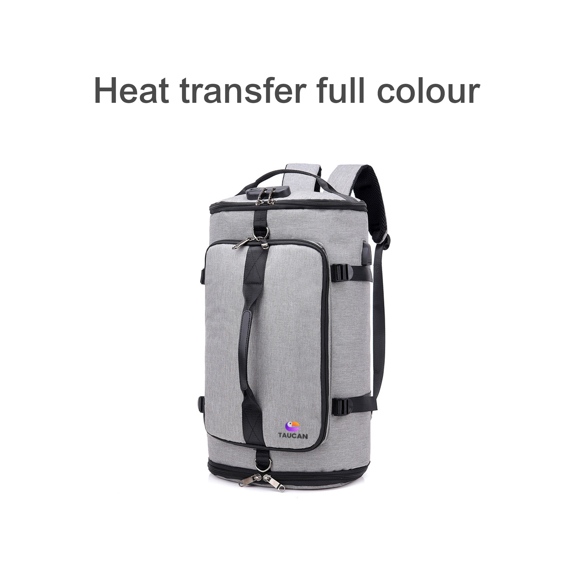 Convertible Bucket Backpack Duffel Bag - Image 5