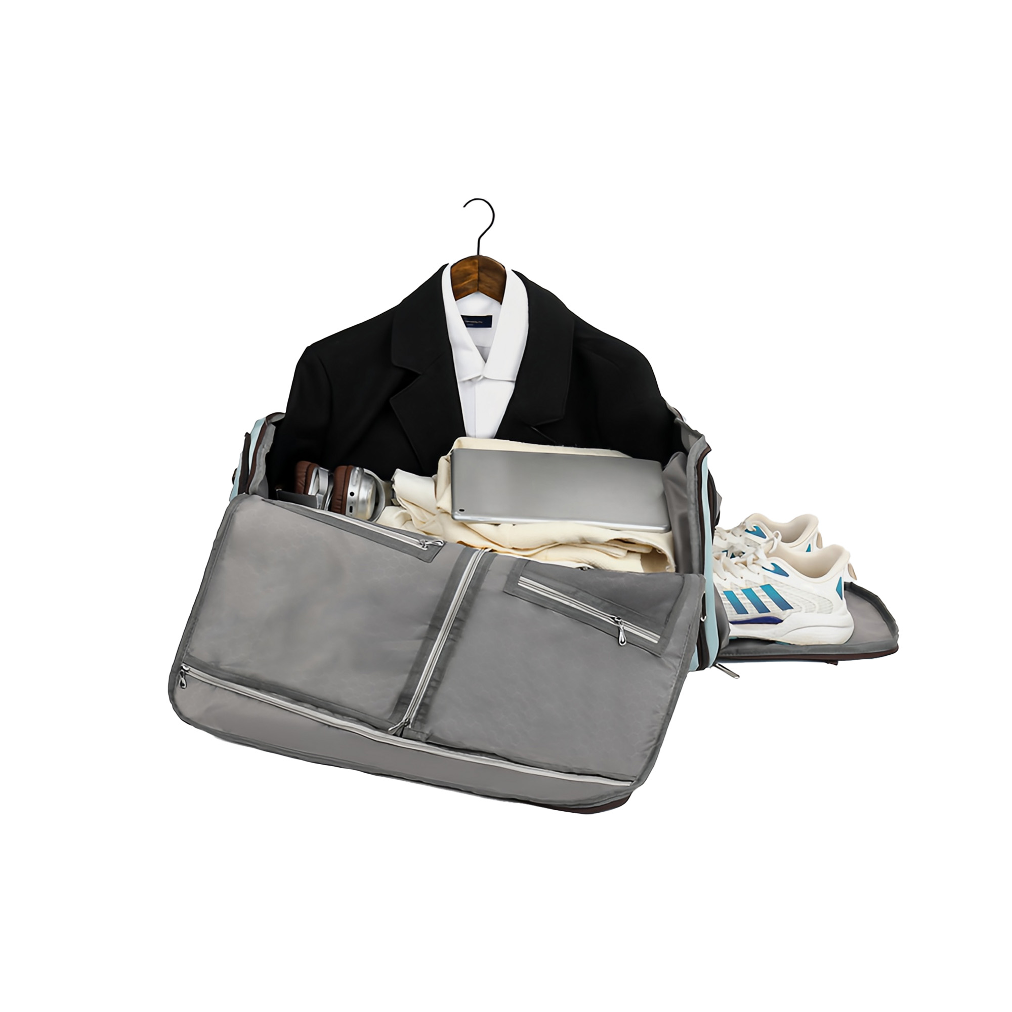 Convertible Backpack Duffel Garment Bag - Image 12