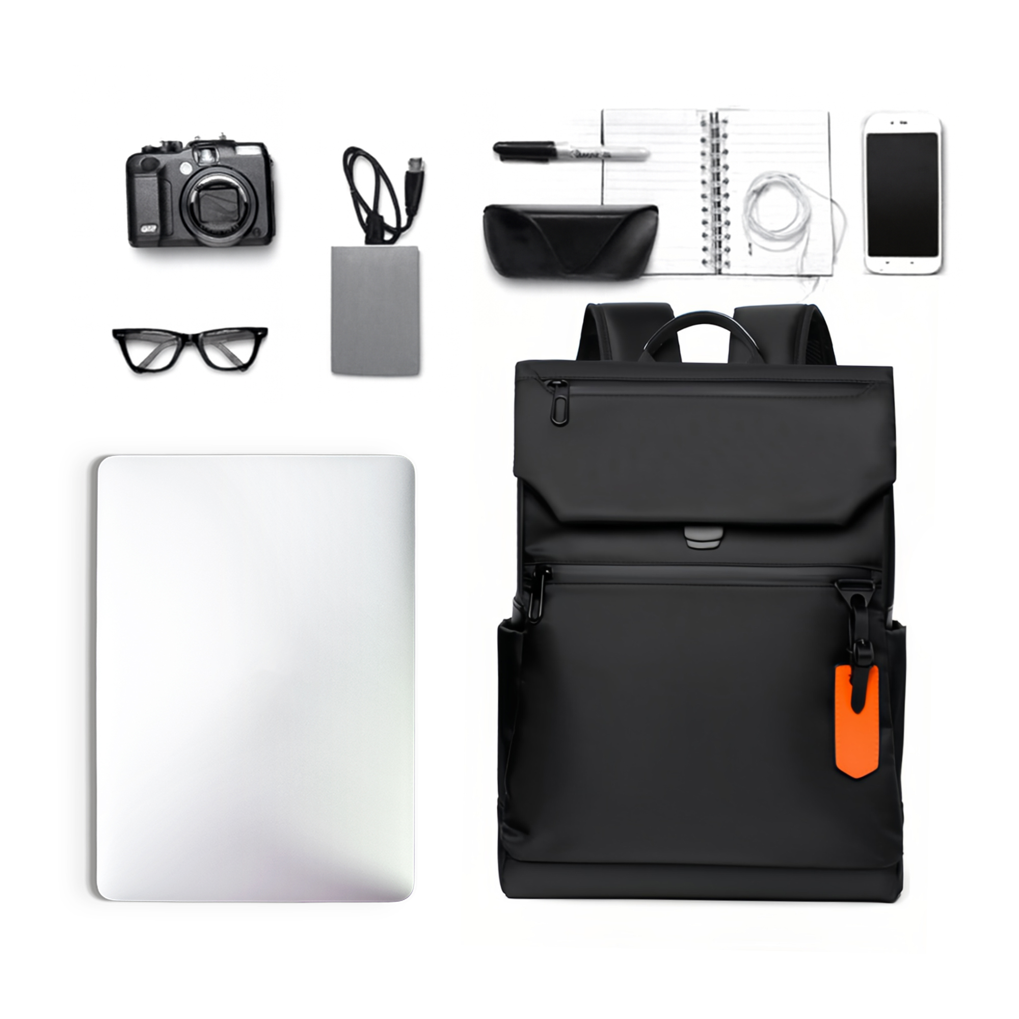 Flap Laptop Backpack - Image 9