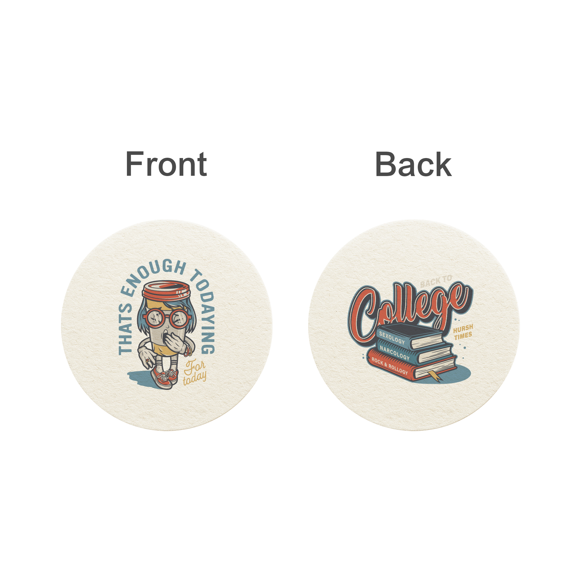 Absorbent Paper Coaster - Image 6