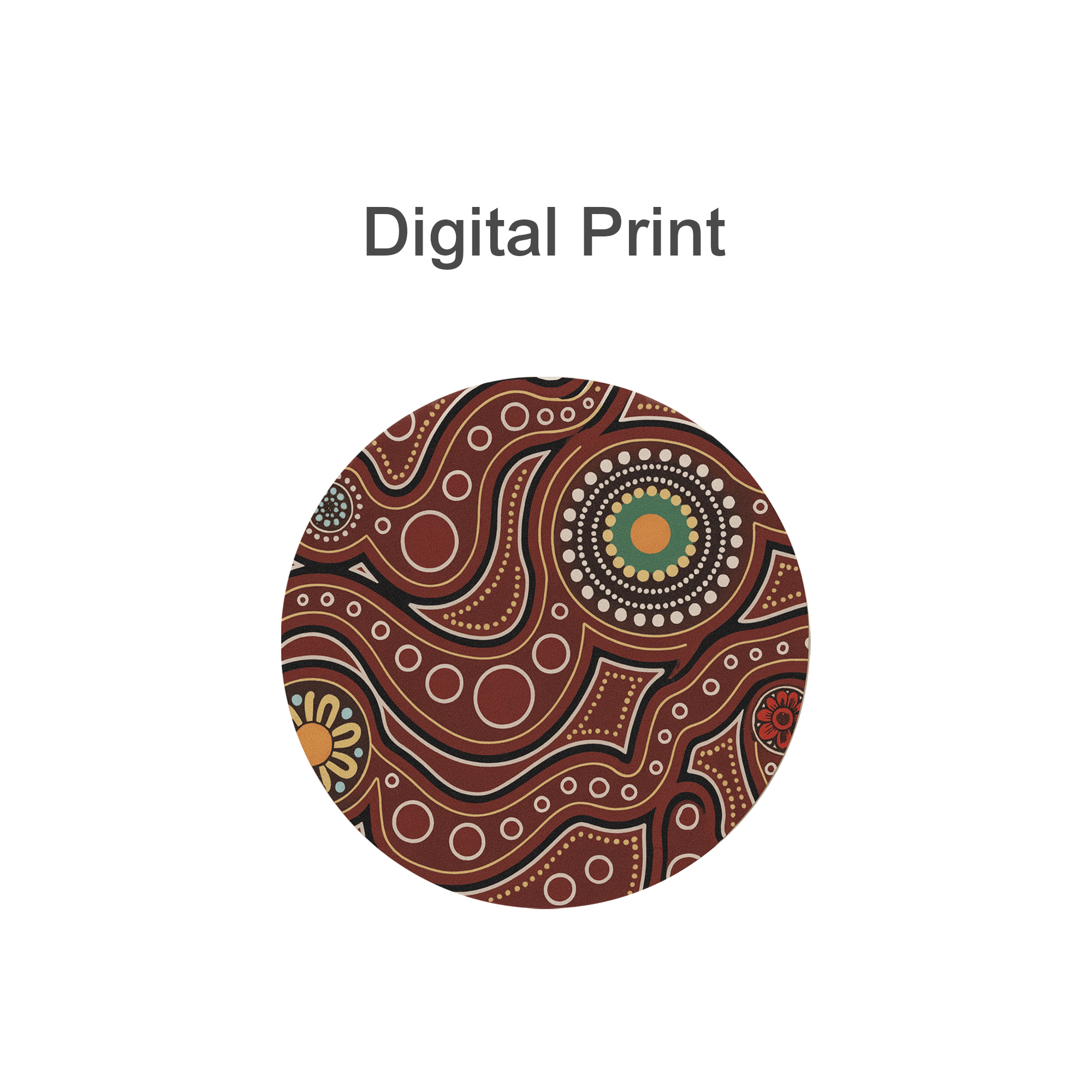 Round Soft Diatomaceous Coaster - Image 4