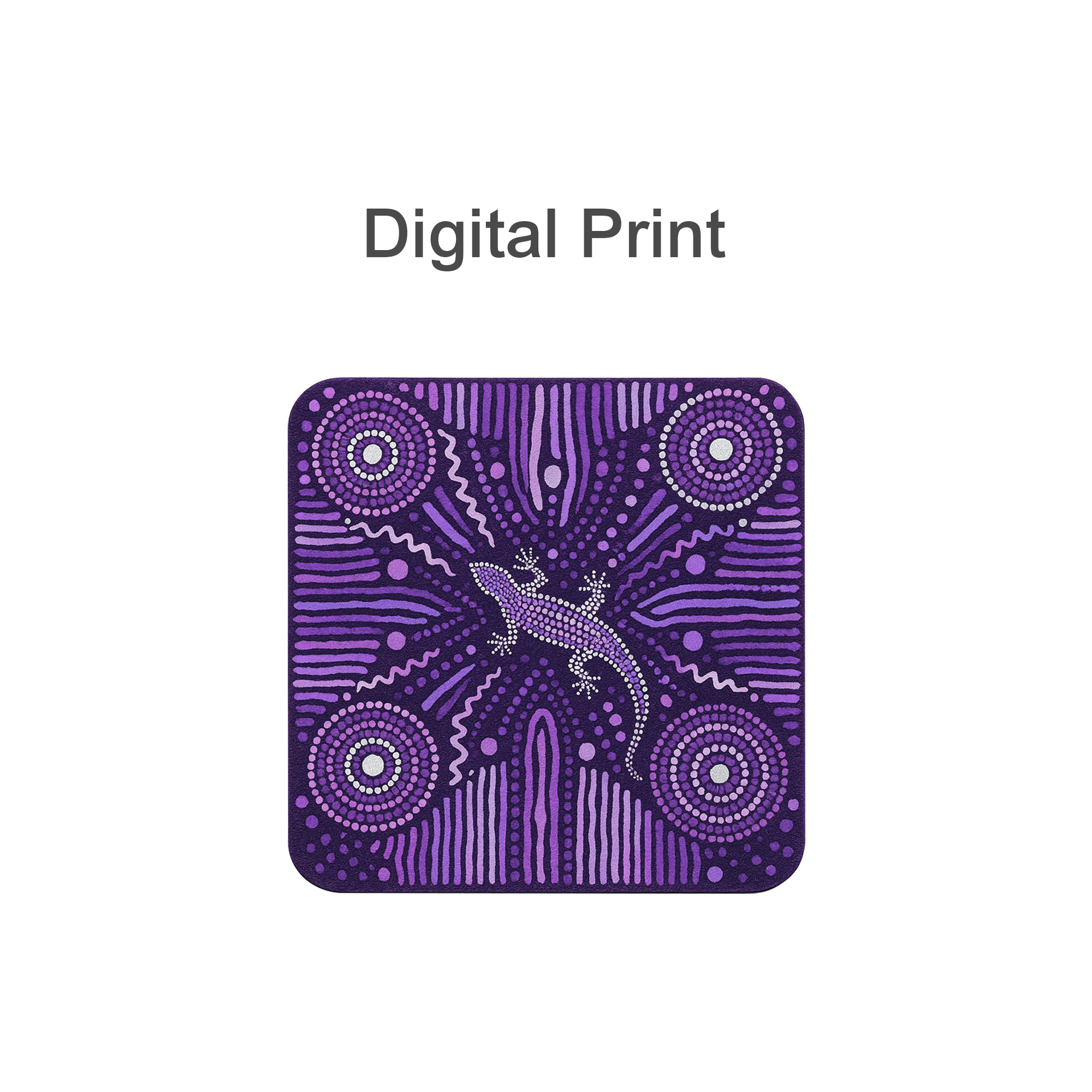 Square Soft Diatomaceous Coaster - Image 4