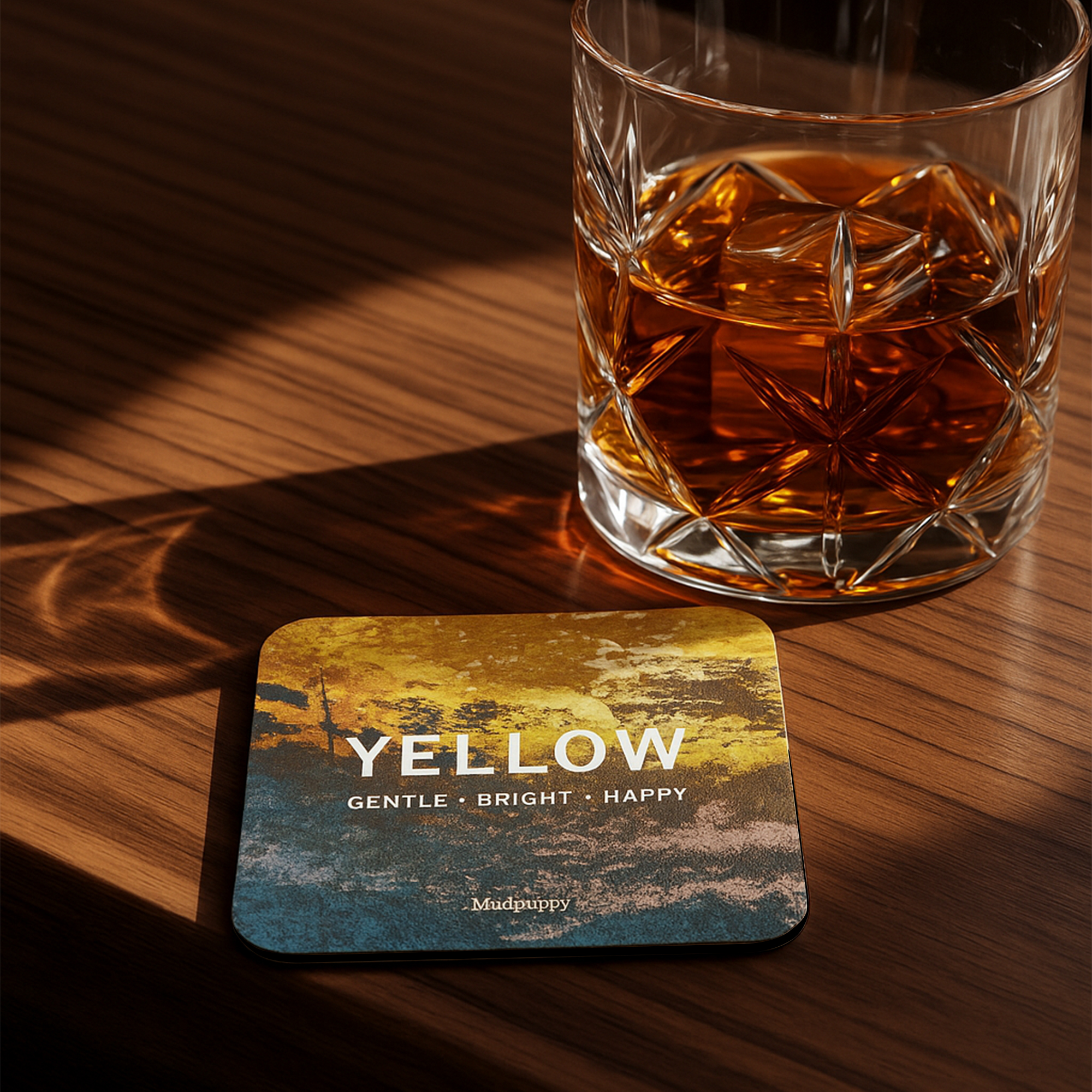Square Frosted Metal Coaster - Image 7