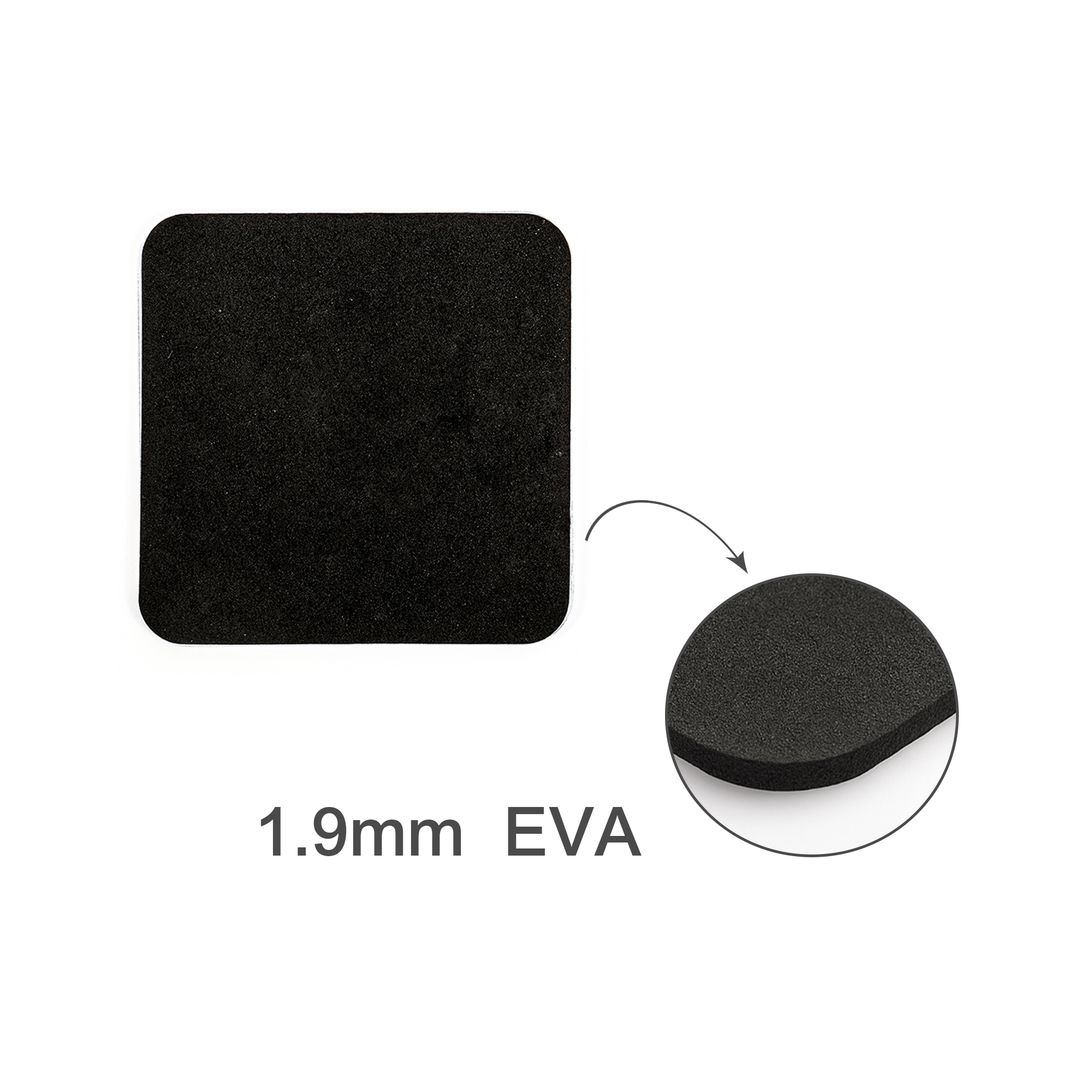 Square Frosted Metal Coaster - Image 6