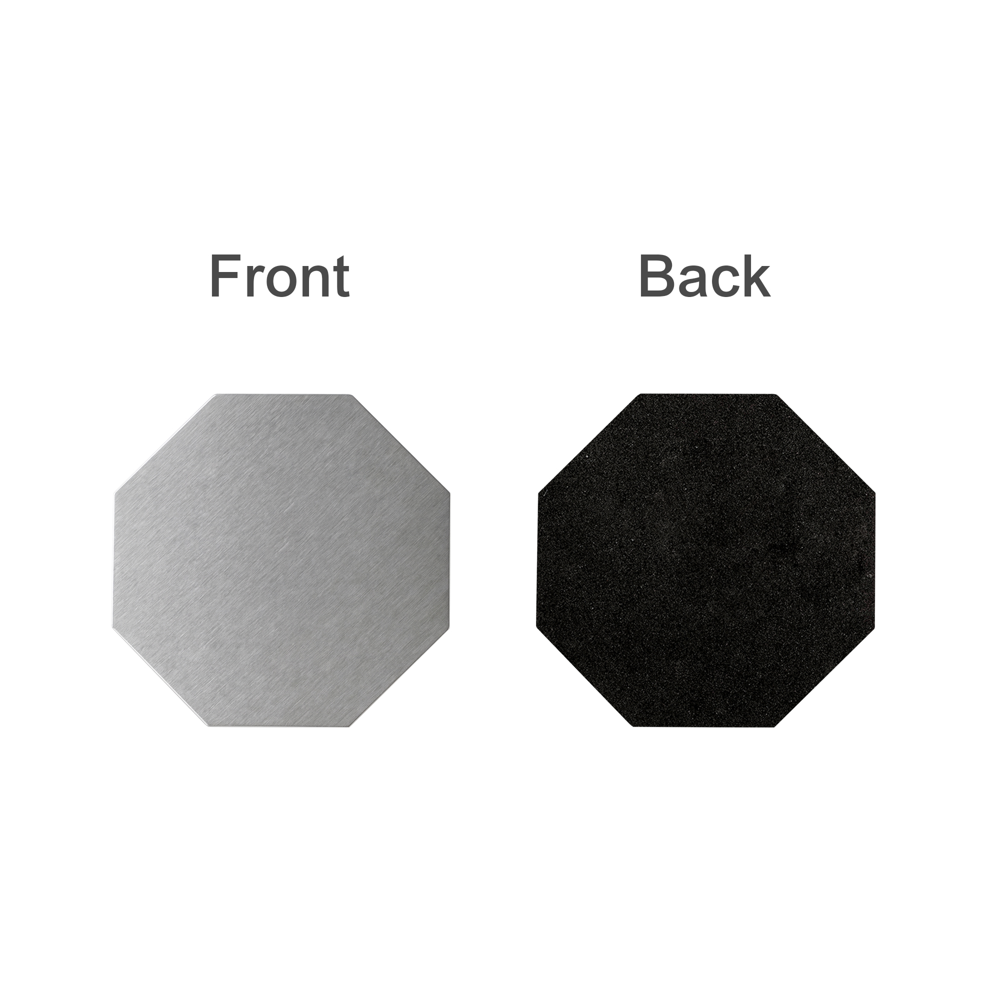 Octagonal Metal Coaster - Image 2