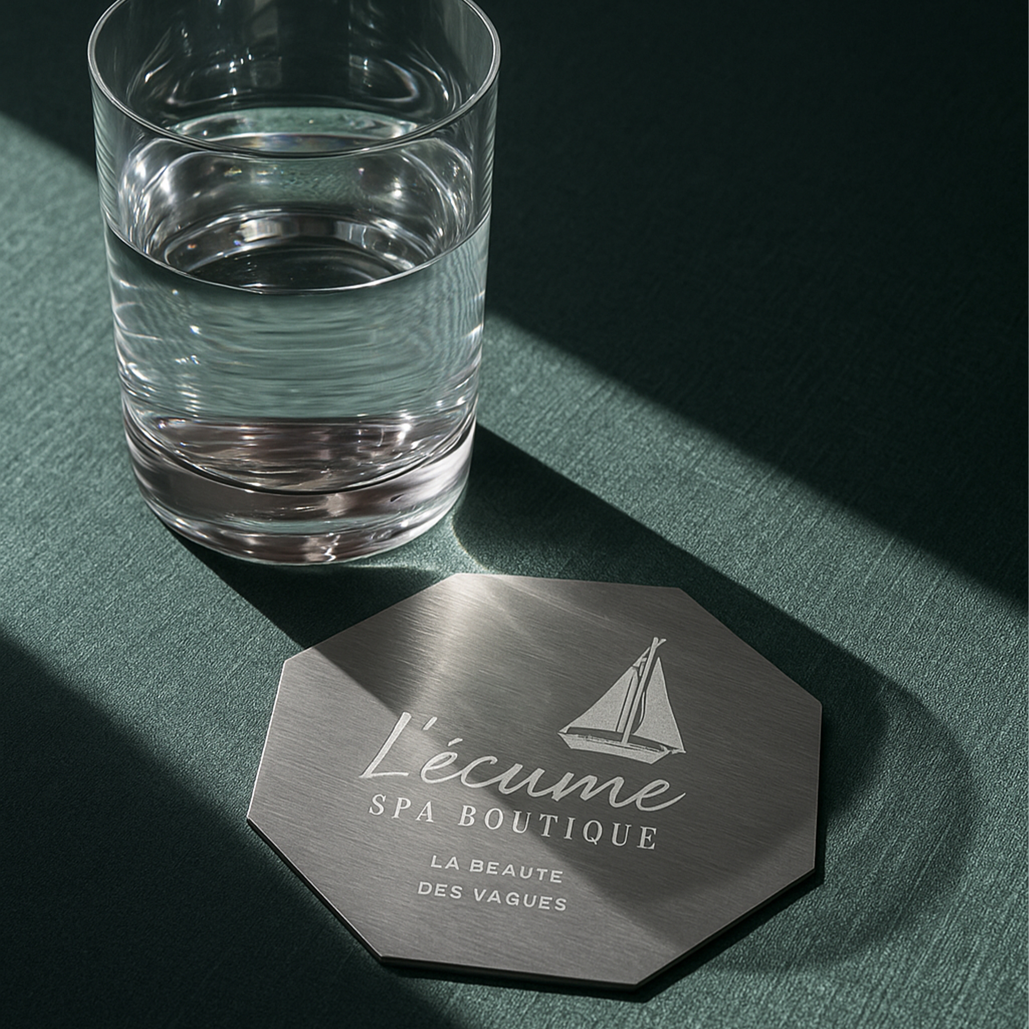 Octagonal Metal Coaster - Image 8