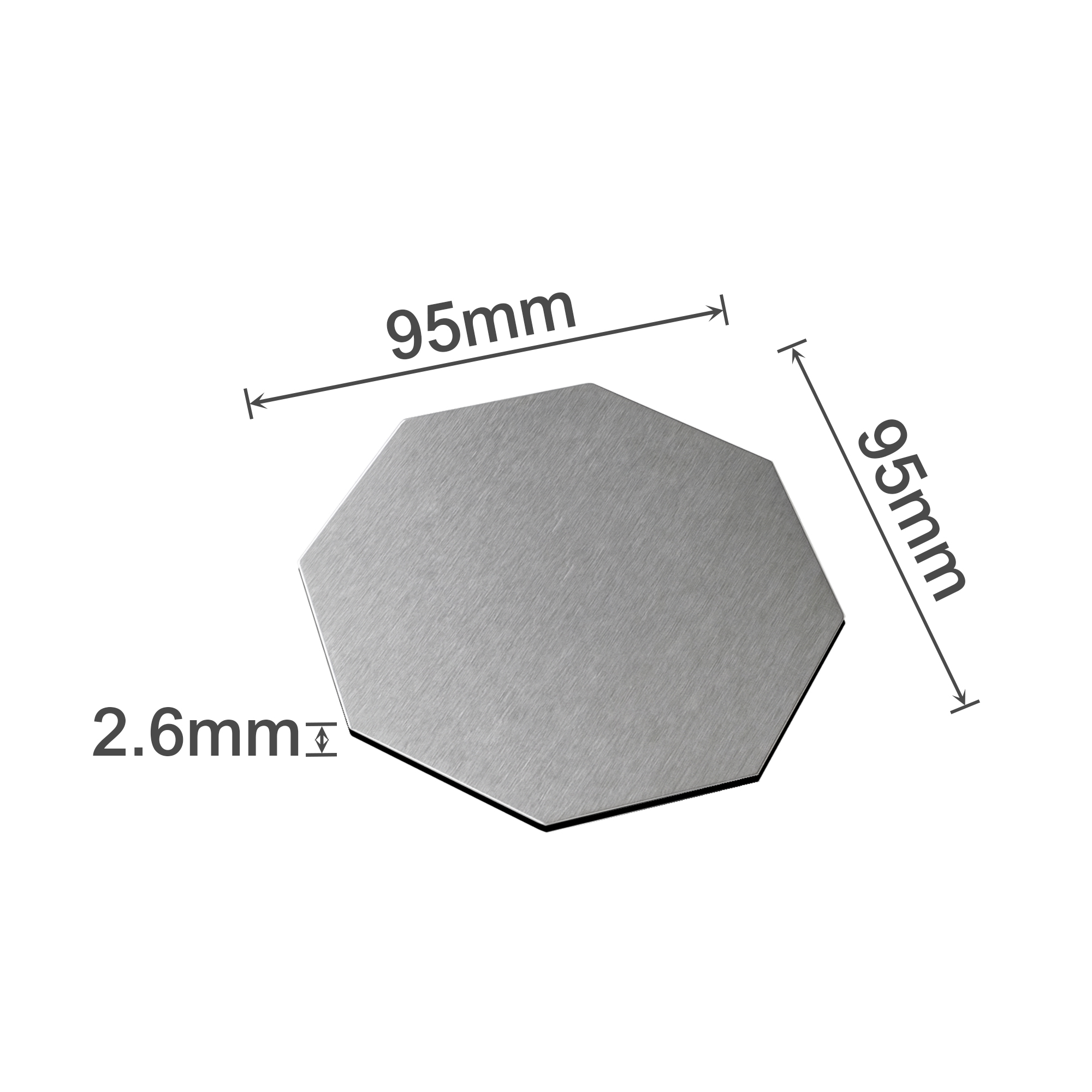 Octagonal Metal Coaster - Image 4