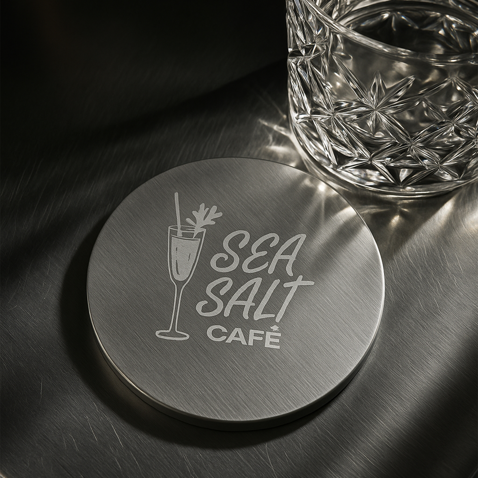 Round Metal Coaster - Image 8