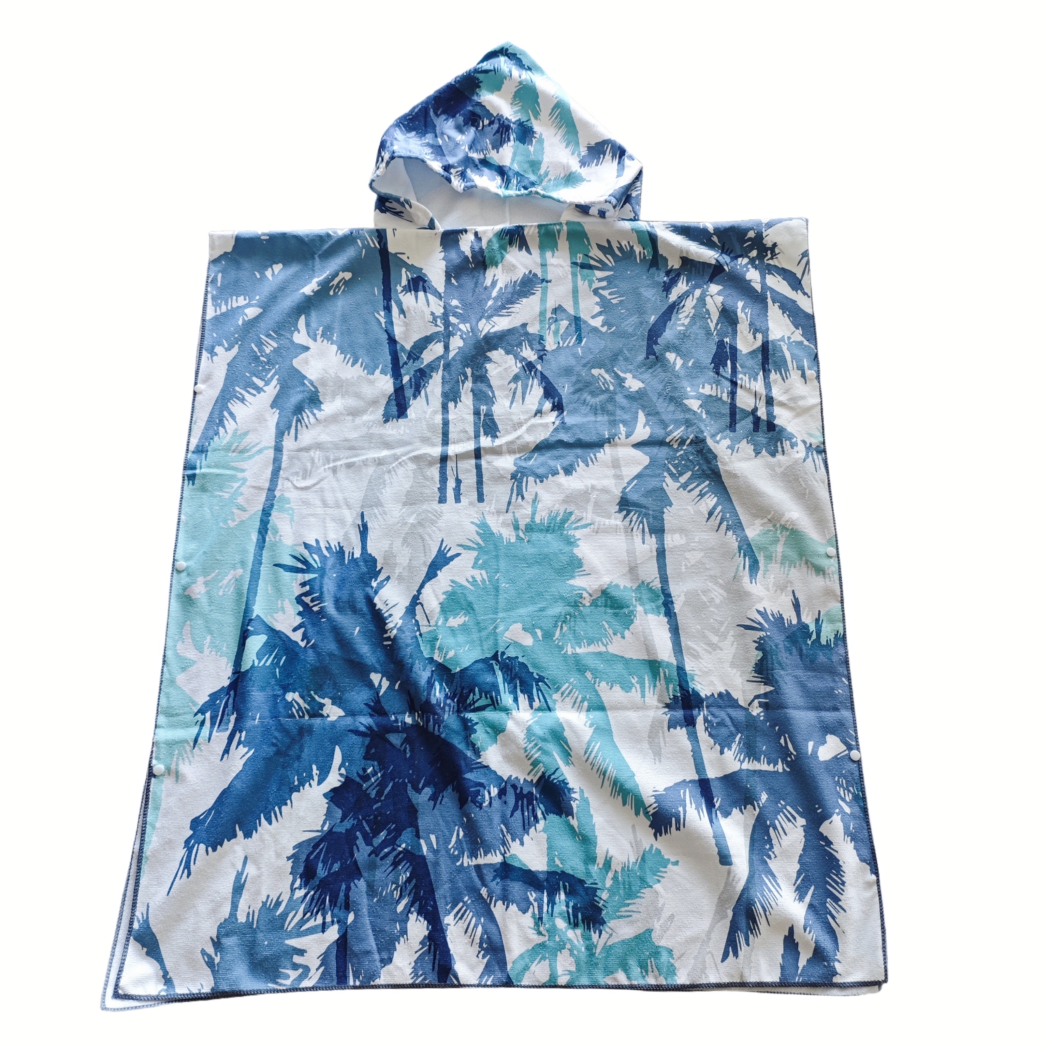 100% Microfibre Sublimation Adults Hooded Change Towel - Image 3