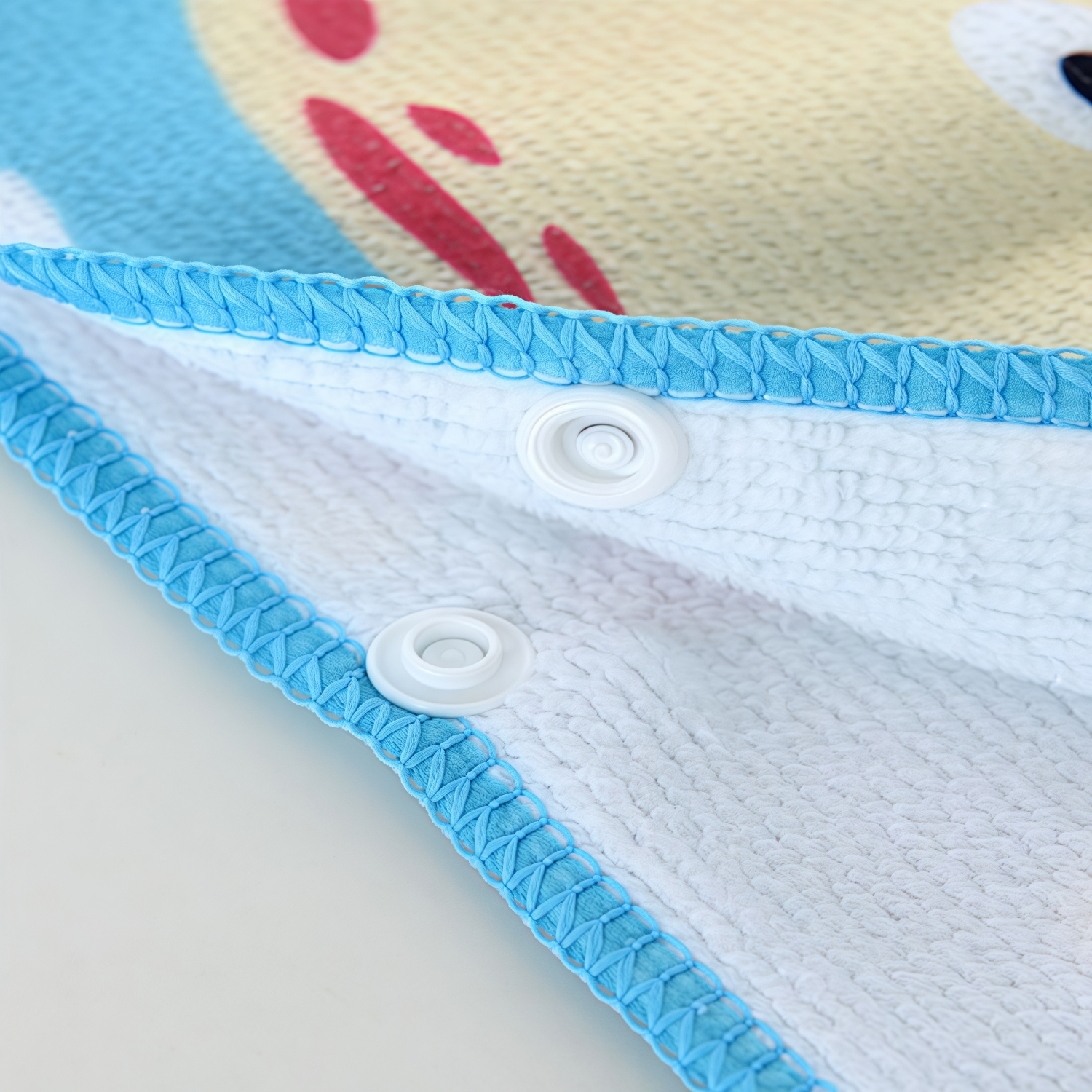 100% Microfibre Sublimation Kids Hooded Change Towel - Image 4