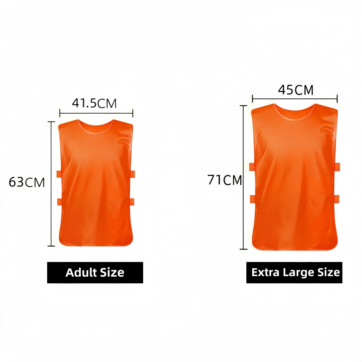 100% Polyester Mesh Sublimated Training Bib With Strap - Image 7